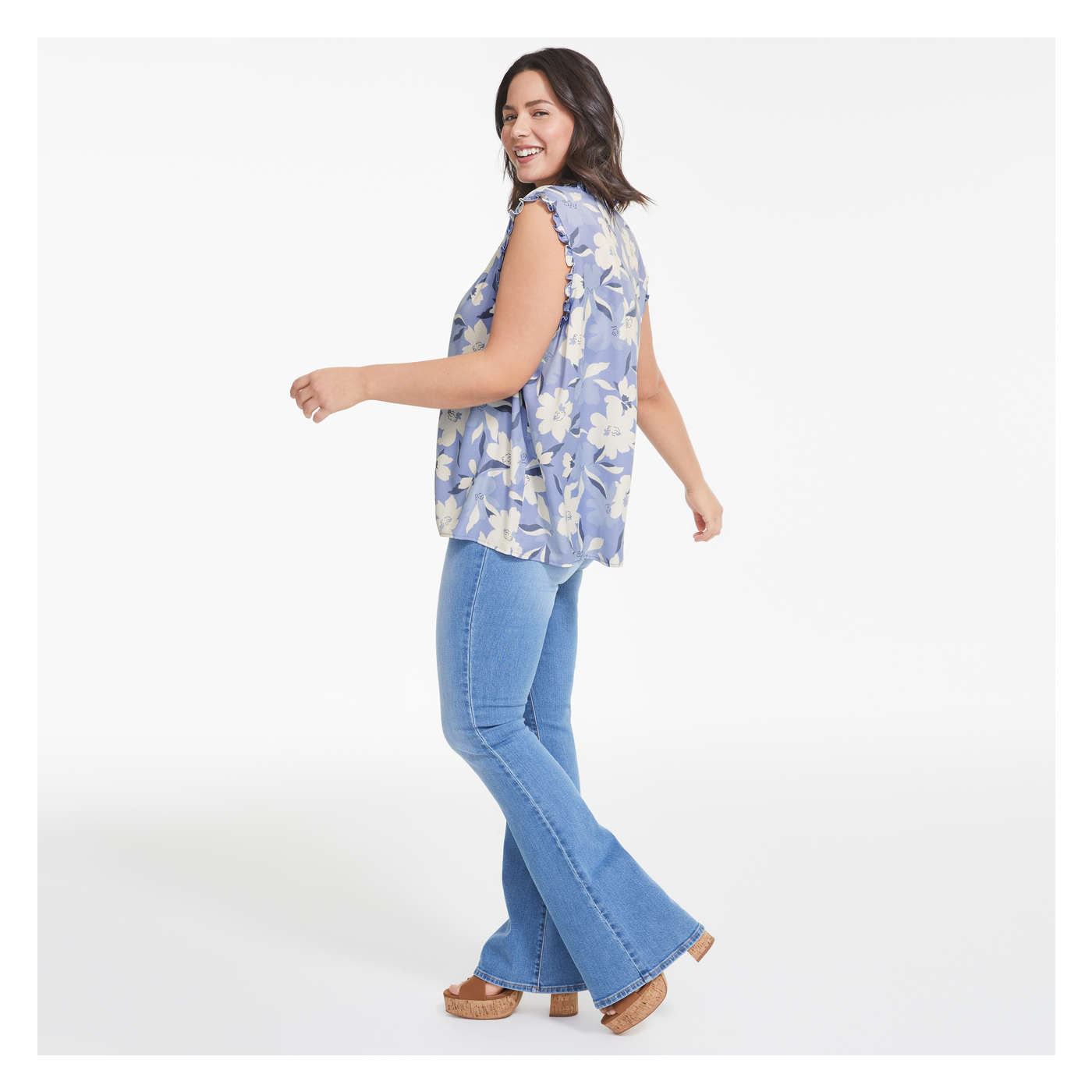 Women+ Split Neck Tank