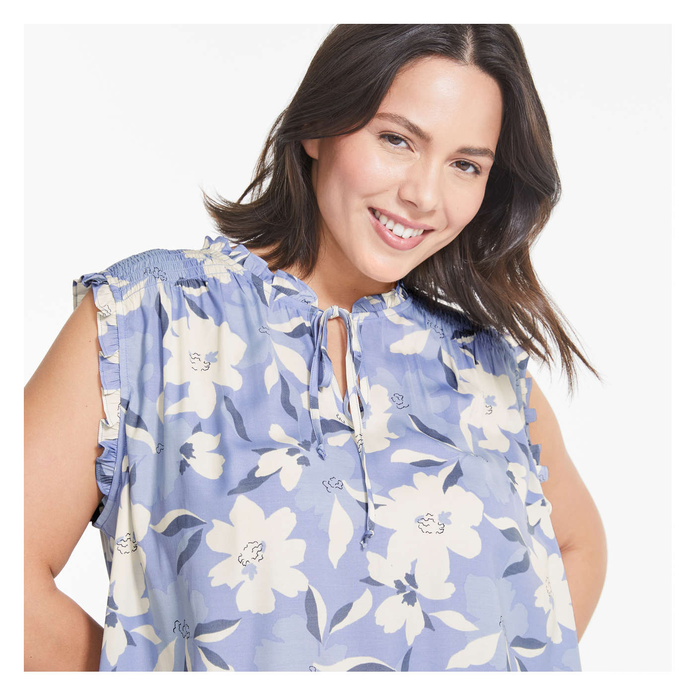 Women+ Split Neck Tank