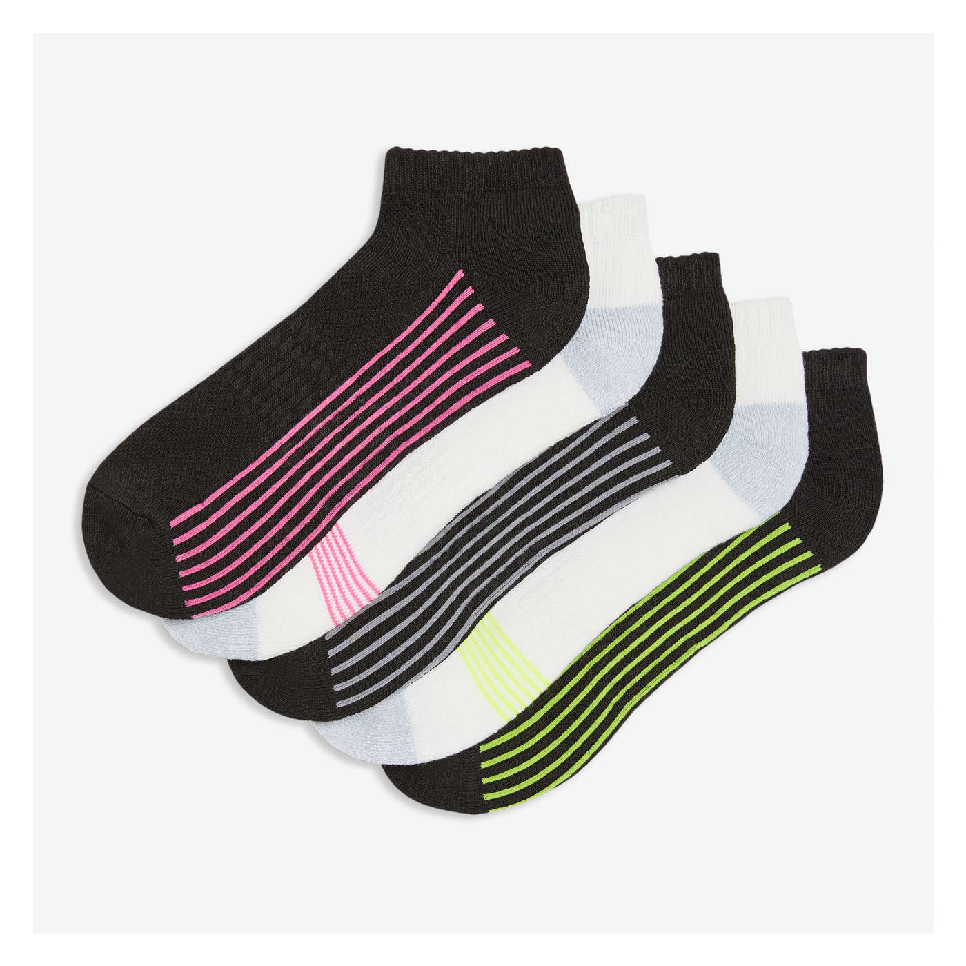 5 Pack Low-Cut Socks