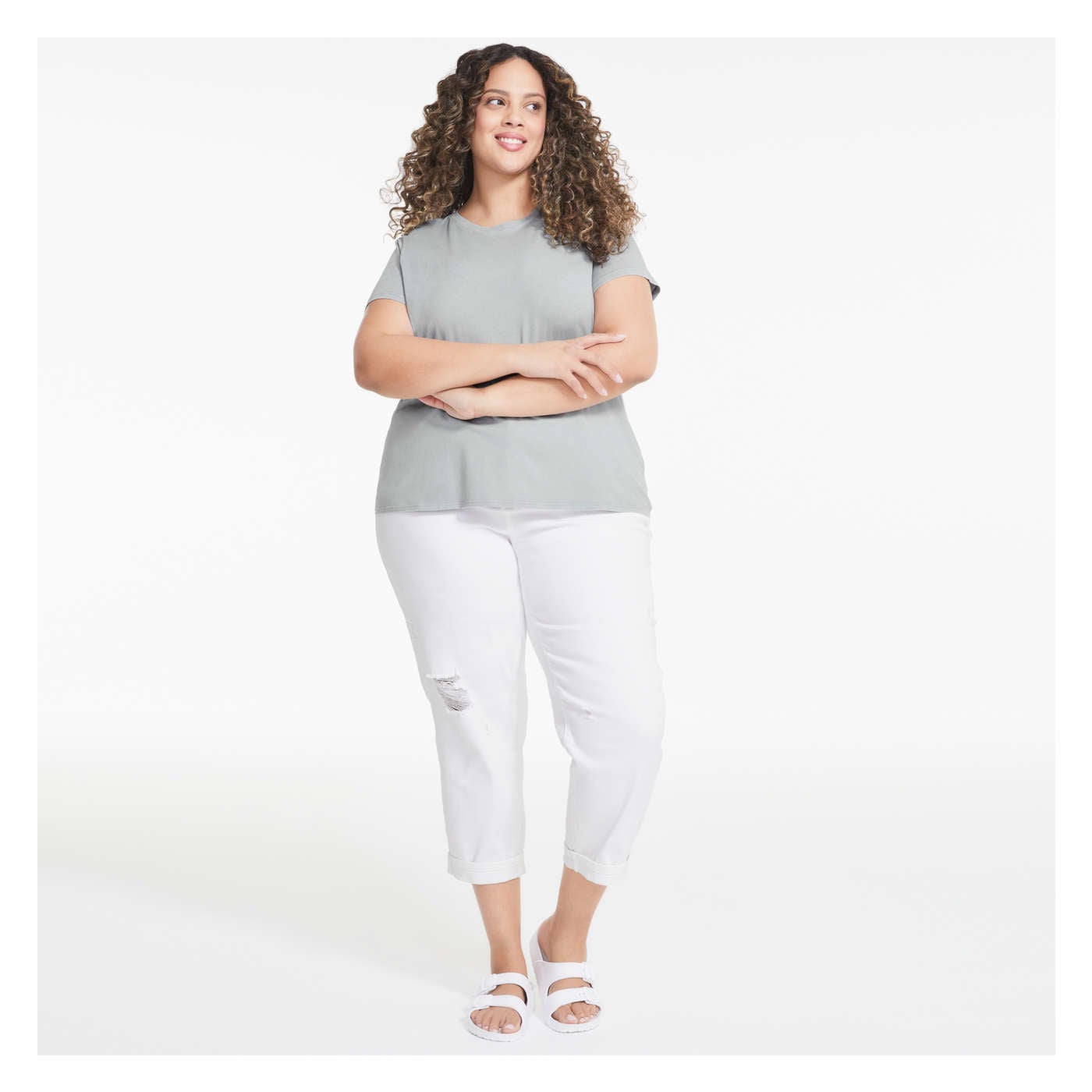 Women+ Crew Neck Tee
