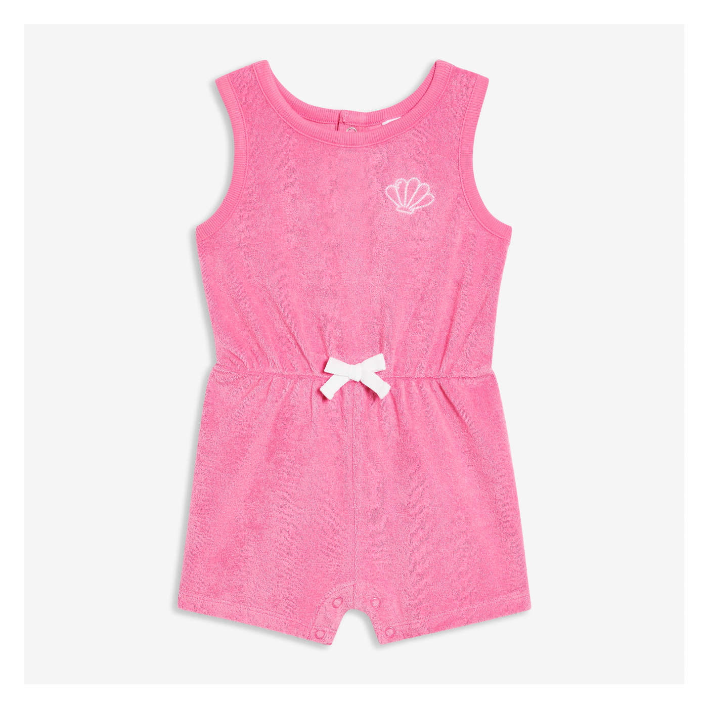 Baby Girls' Terry Towel Romper