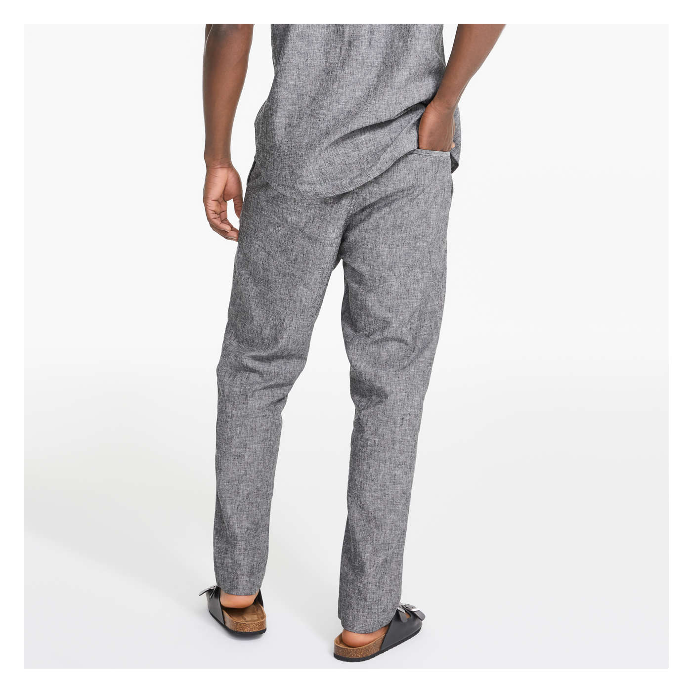 Men's Linen-Blend Pant
