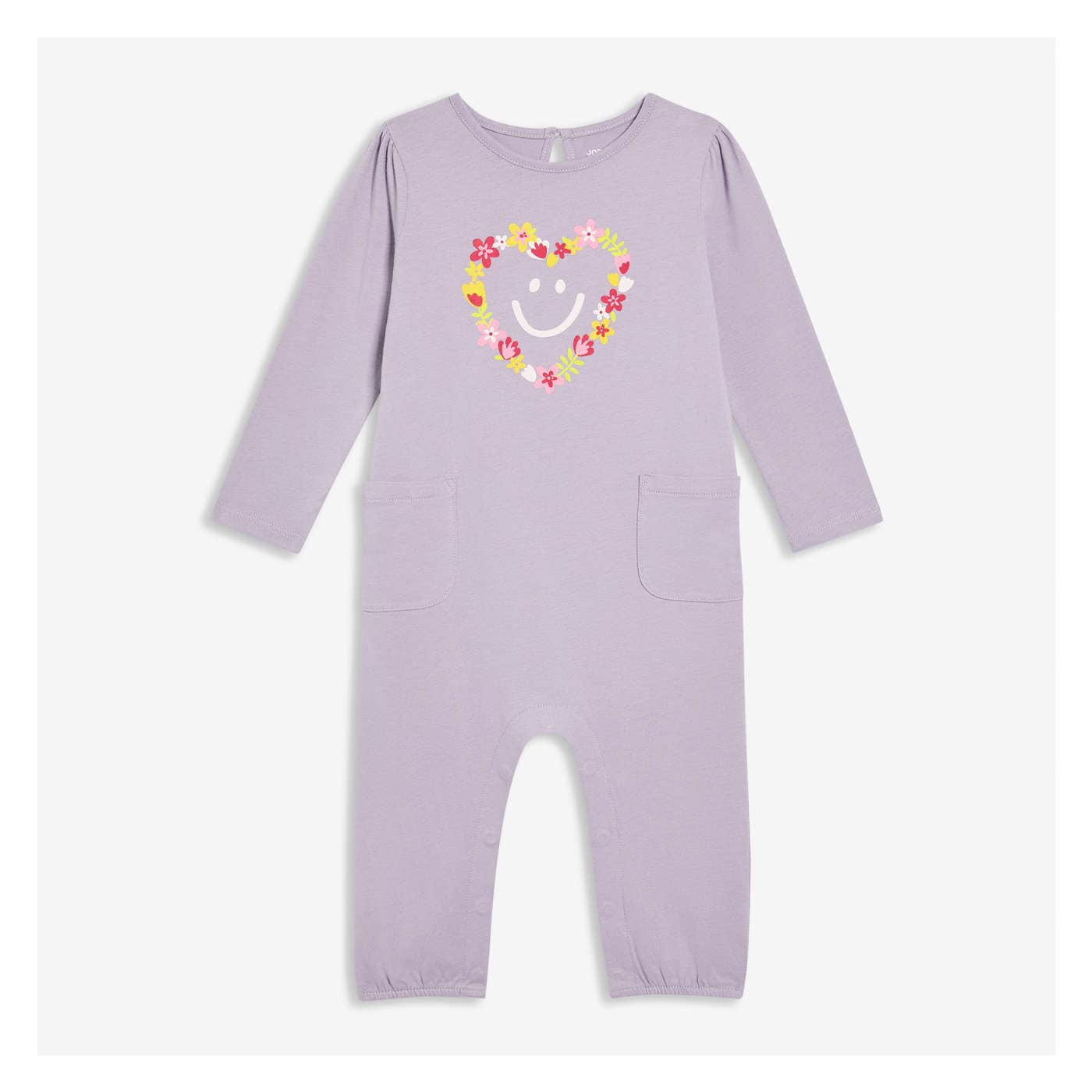 Baby Girls' Graphic Romper