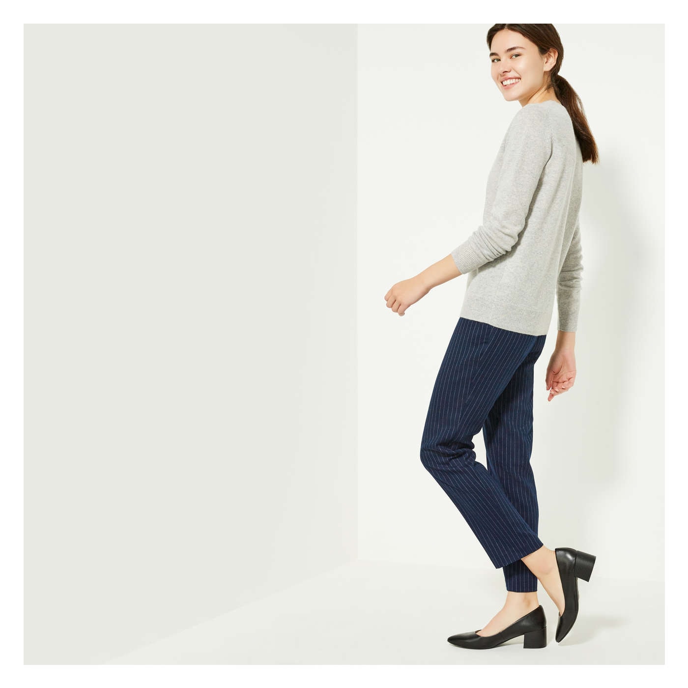 Cashmere Crew Neck Sweater