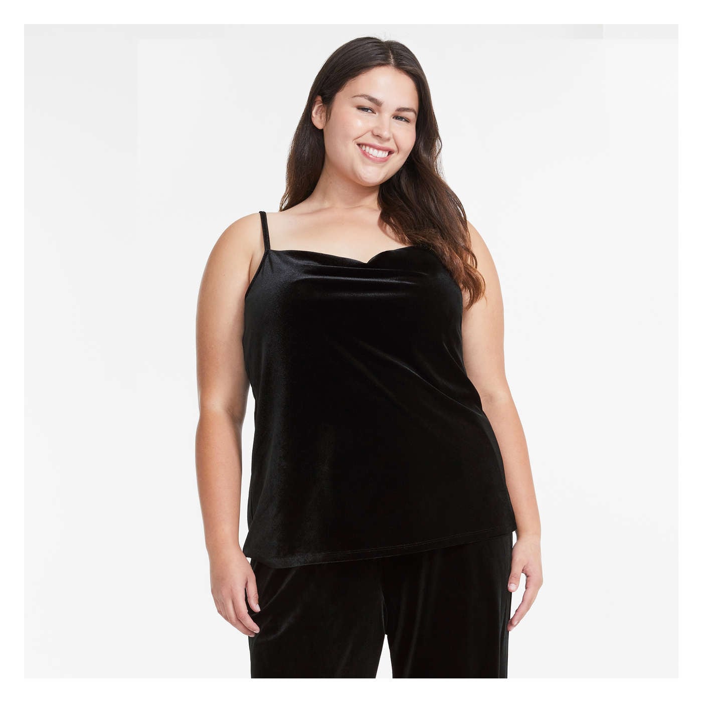 Women+ Velvet Tank