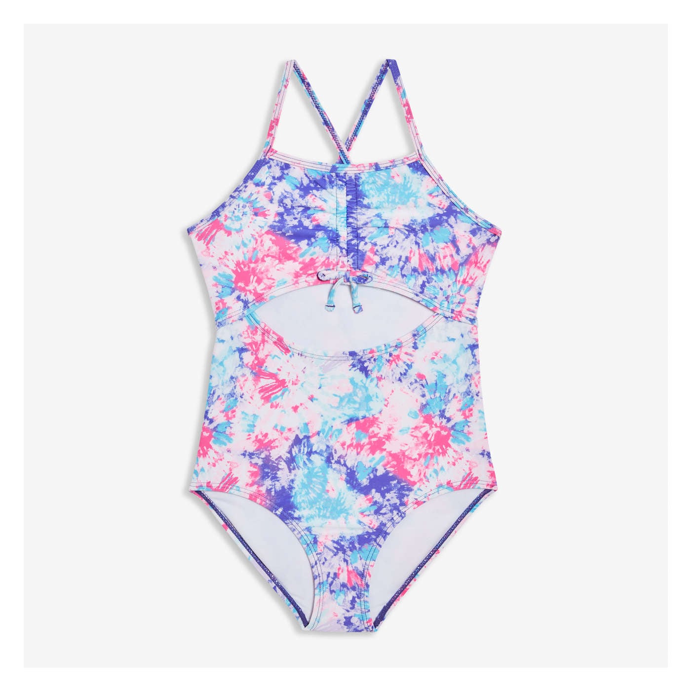 Kid Girls' Cut-Out Swimsuit