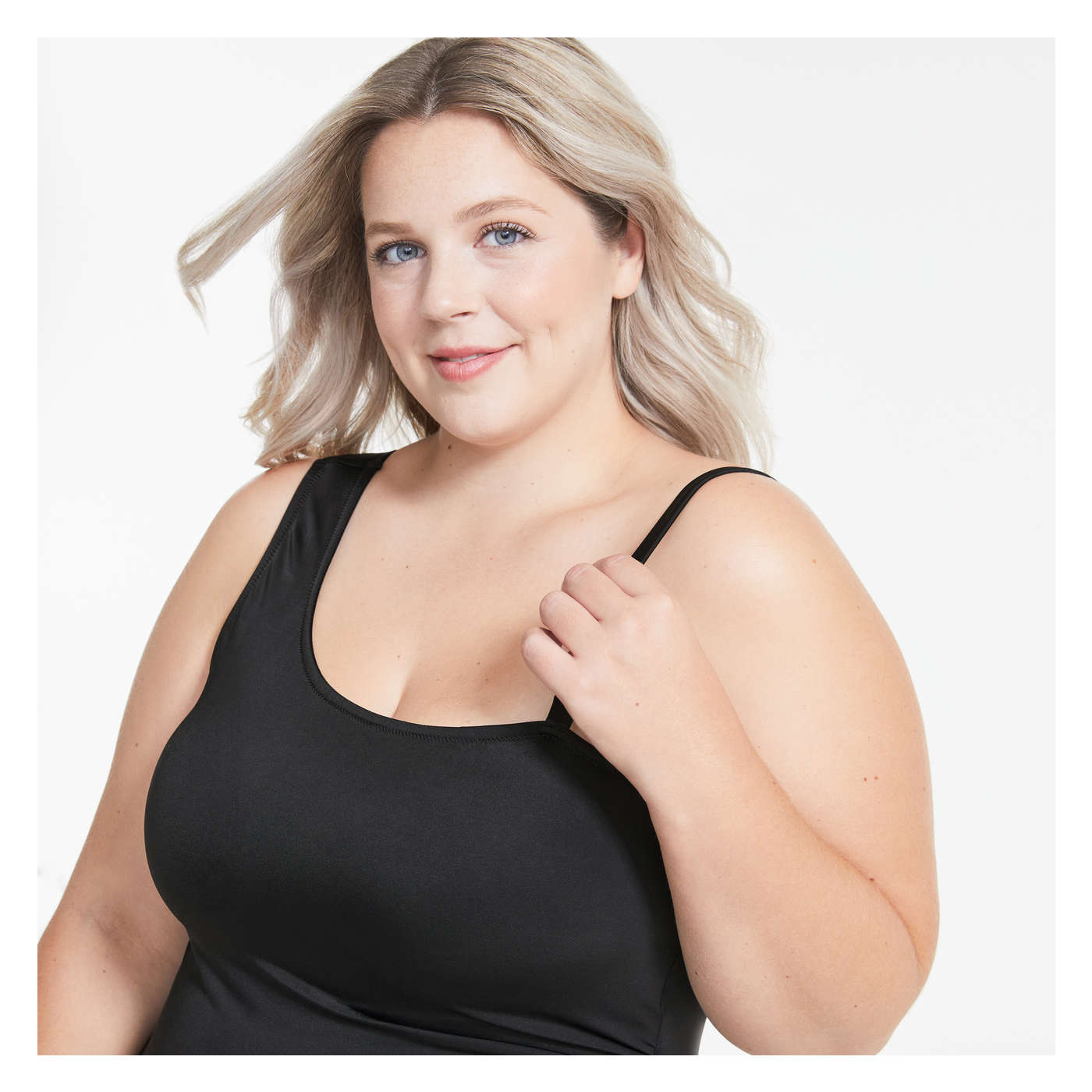 Women+ One-Shoulder Swimsuit