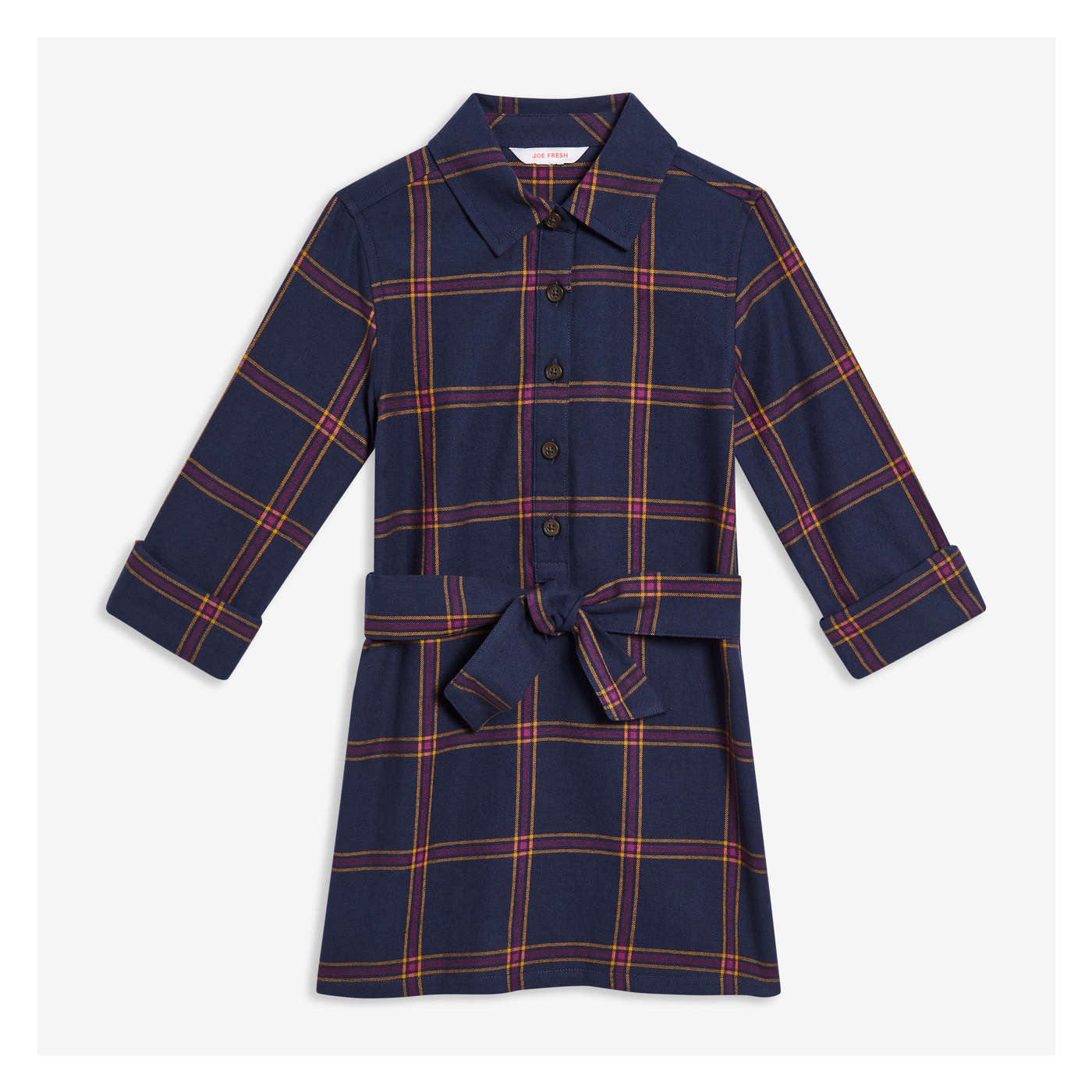 Kid Girls' Flannel Dress