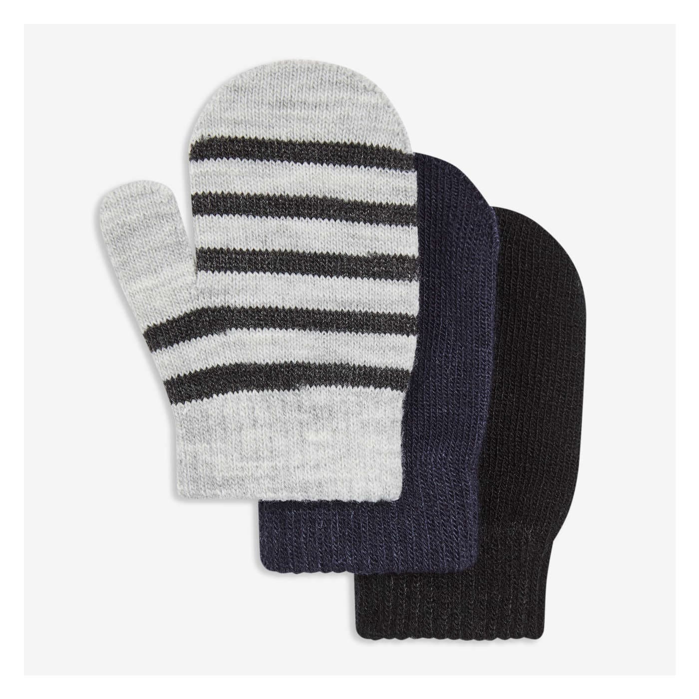 Toddler Boys' 3 Pack Mitts