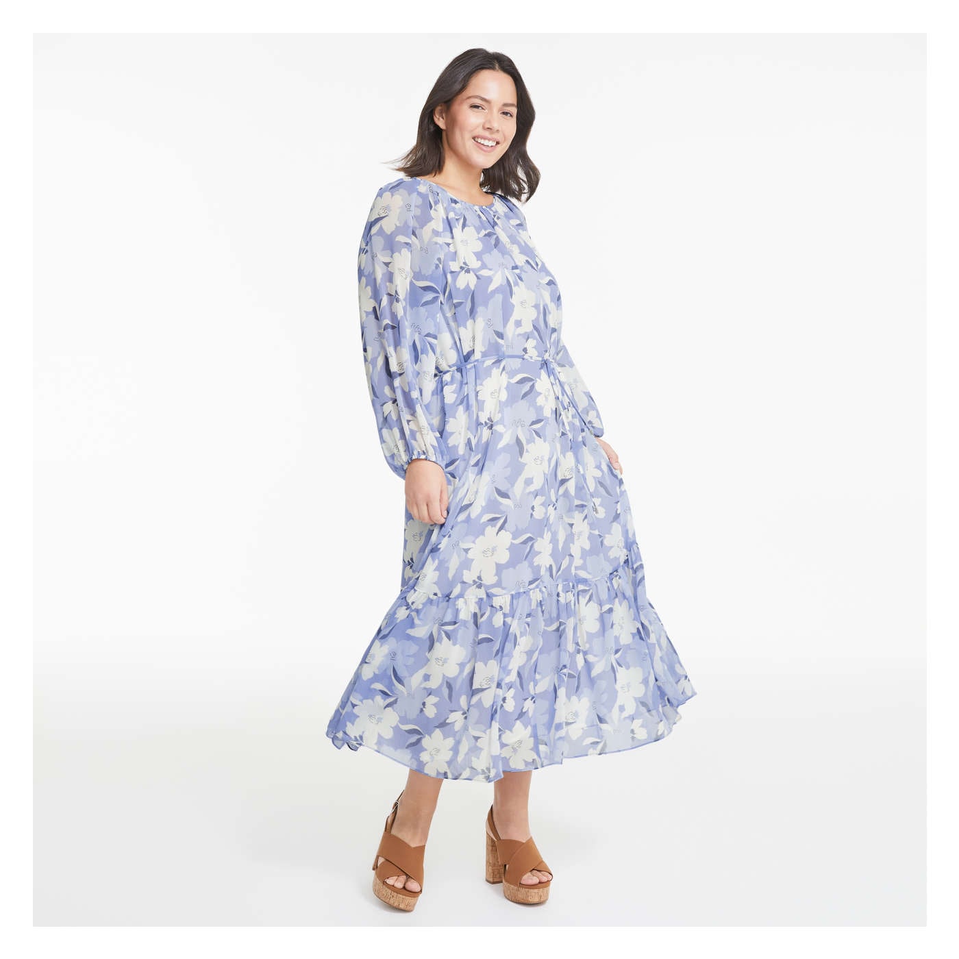 Women+ Waist Tie Dress