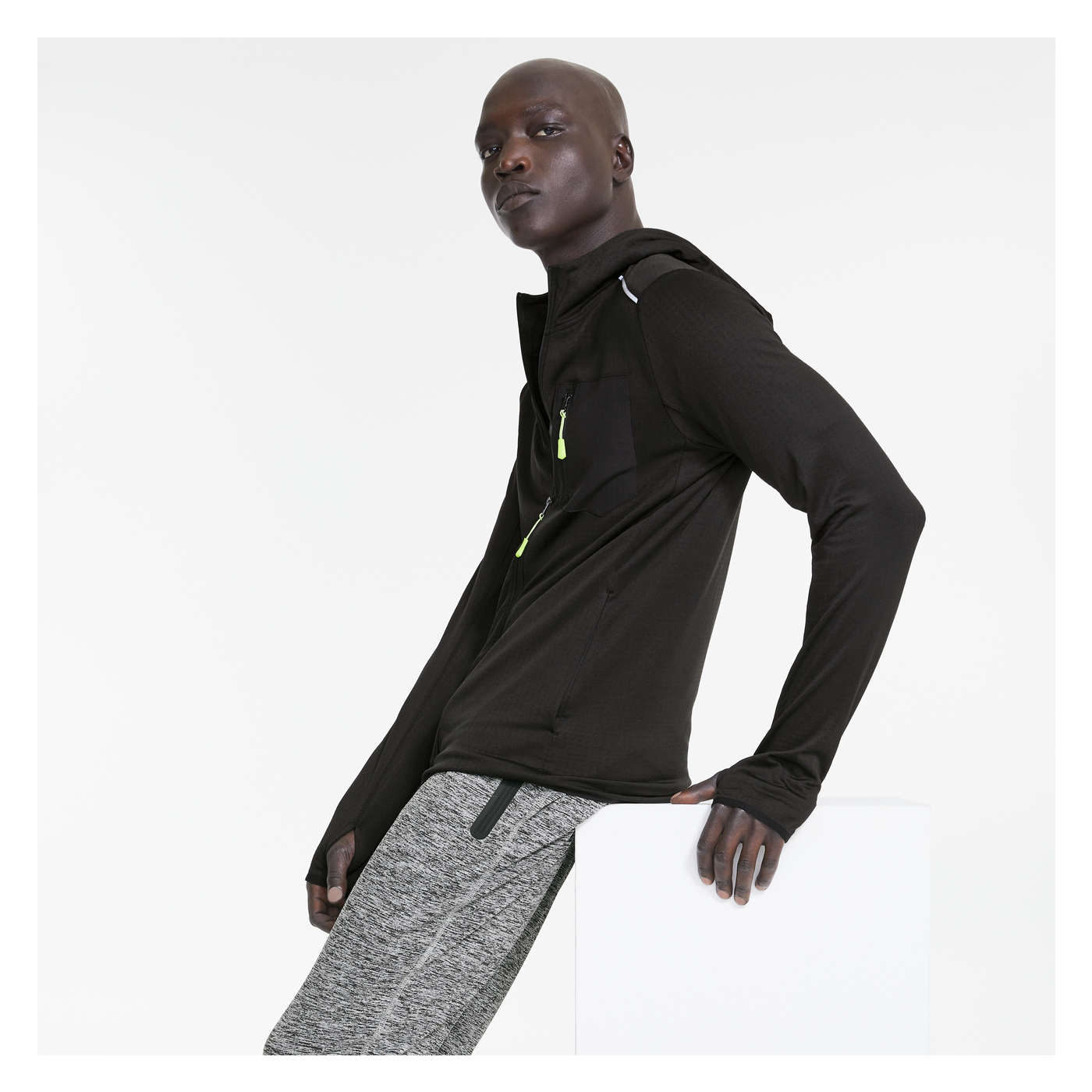 Men's Fleece Active Hoodie
