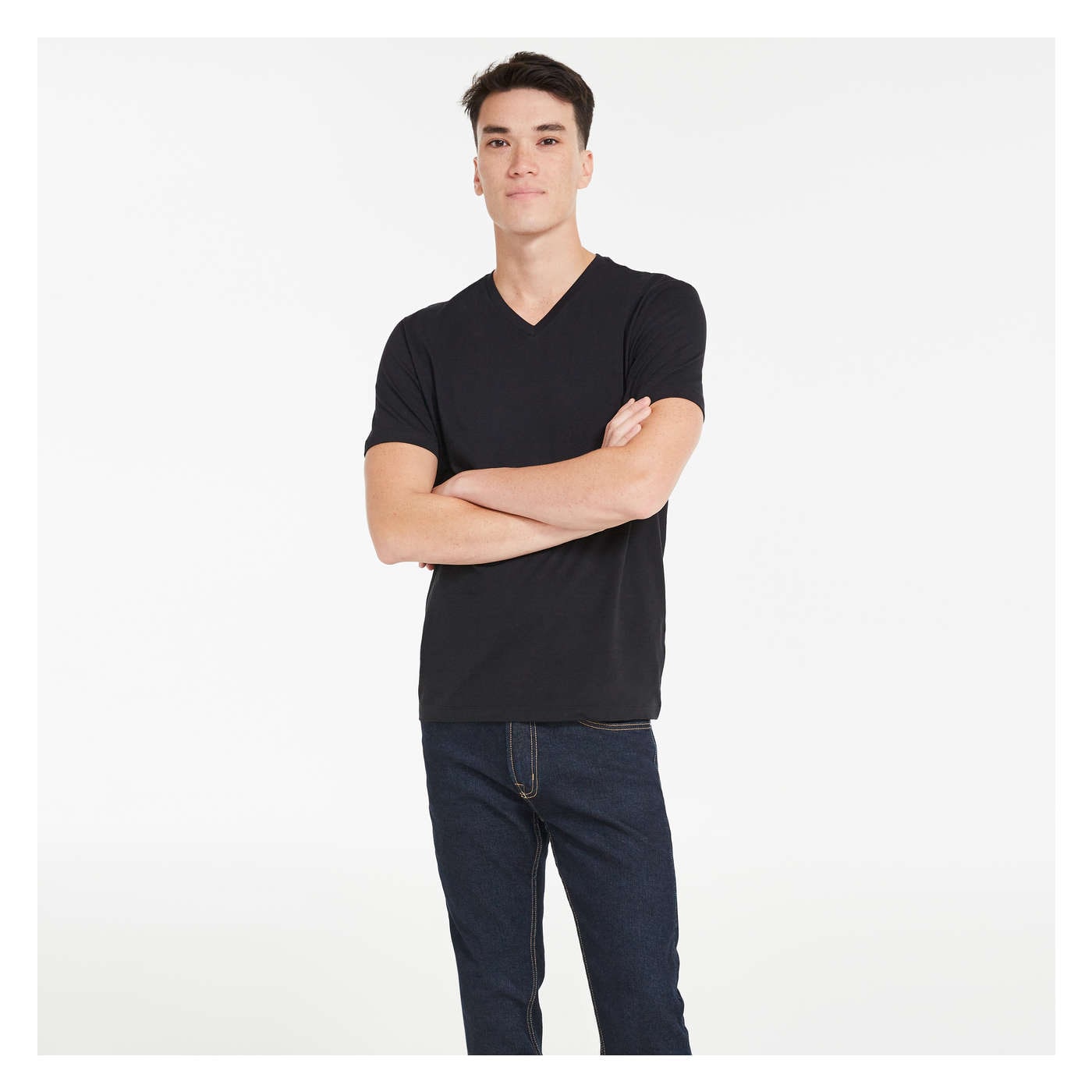 Men's V-Neck Organic Cotton Tee