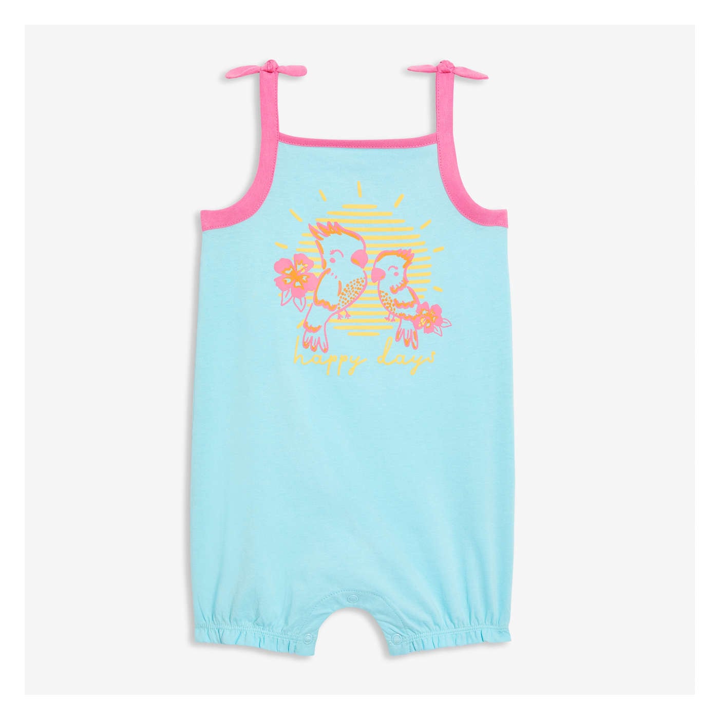 Baby Girls' Graphic Romper