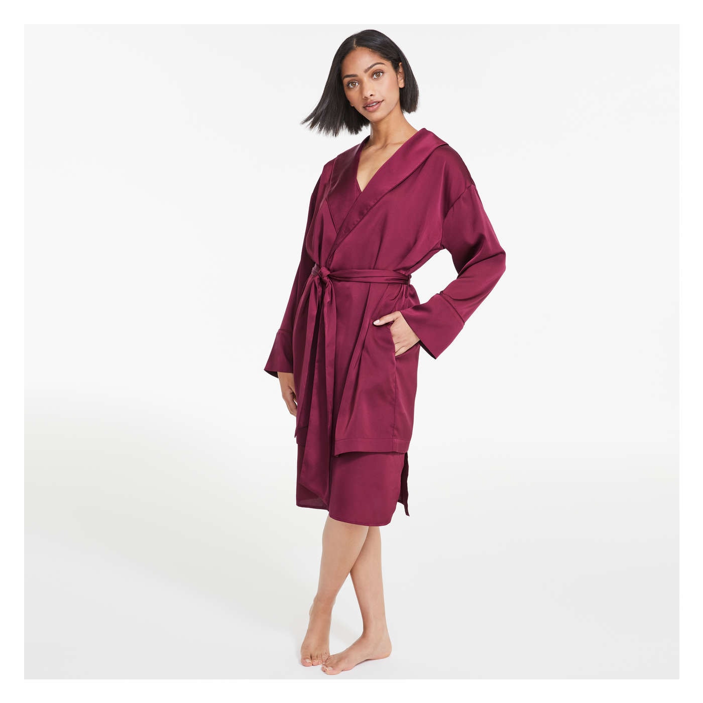 Satin Robe