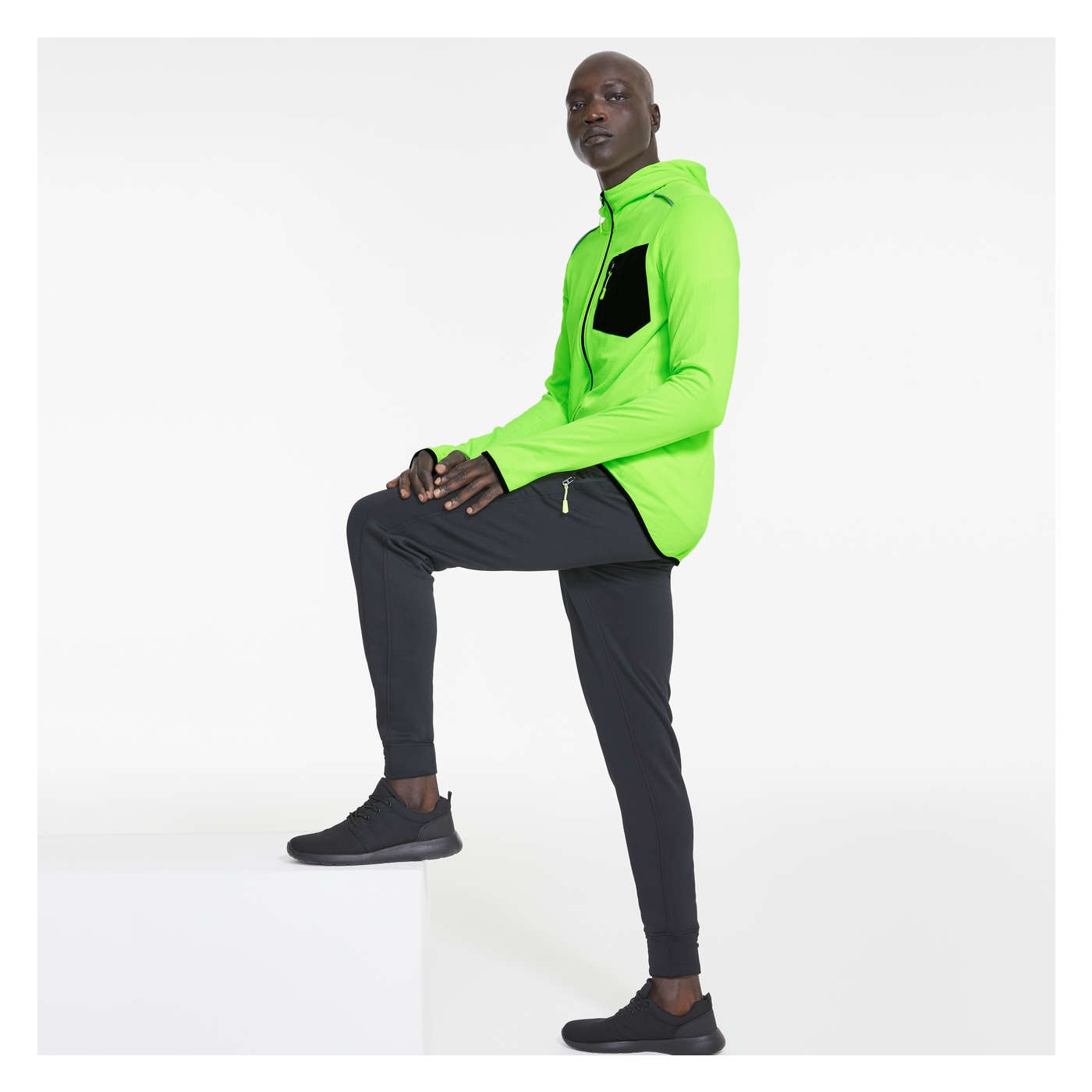 Men's Fleece Active Hoodie