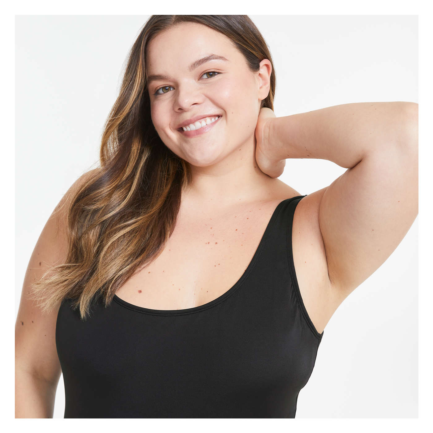 Women+ Scoop Neck Swimsuit