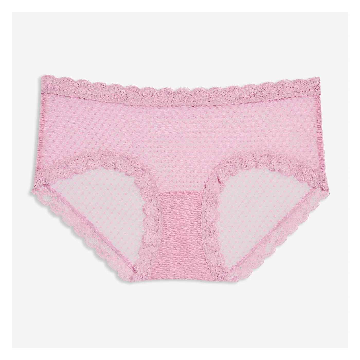 Mesh Dot Boyshort