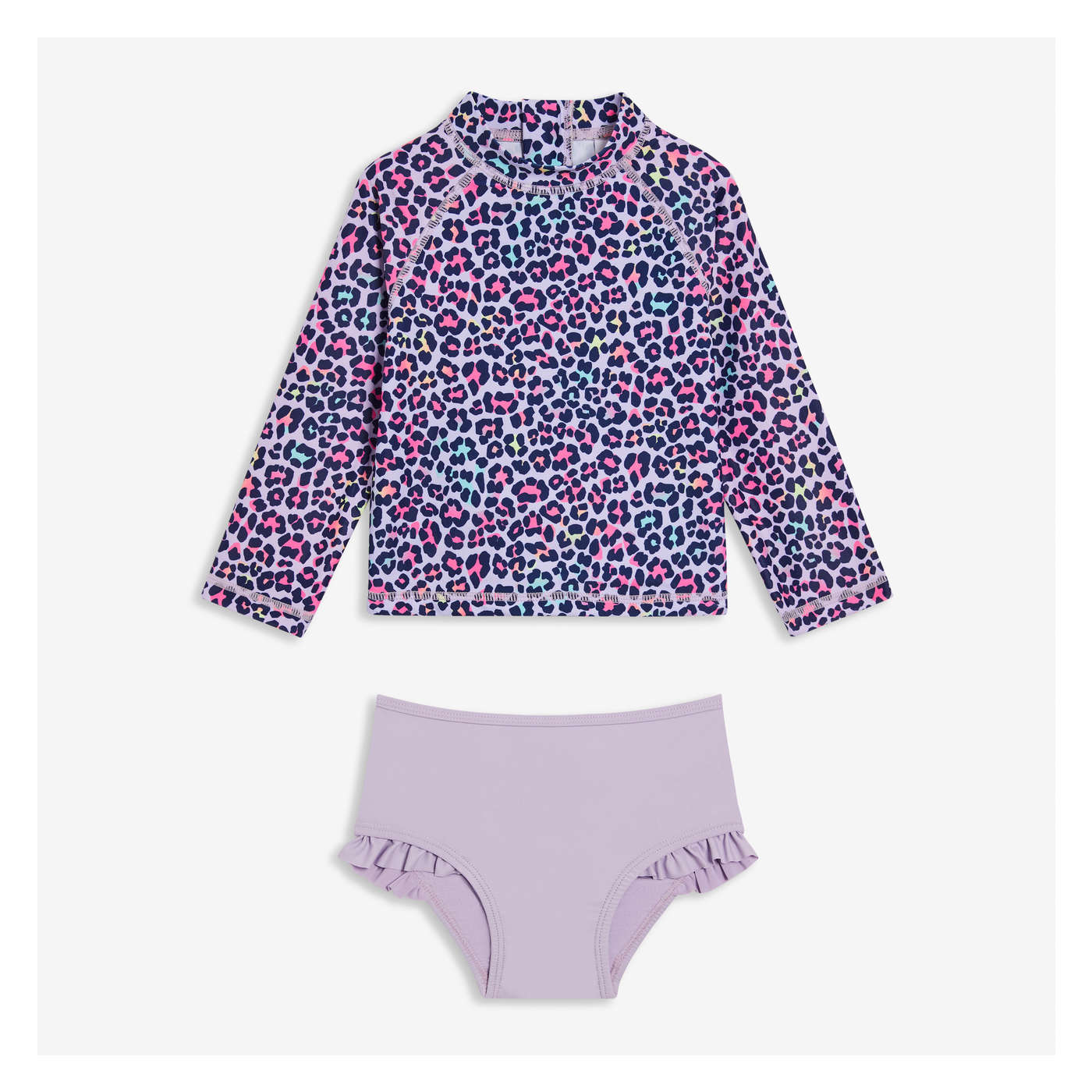 Baby Girls' 2 Piece Rash Guard Set