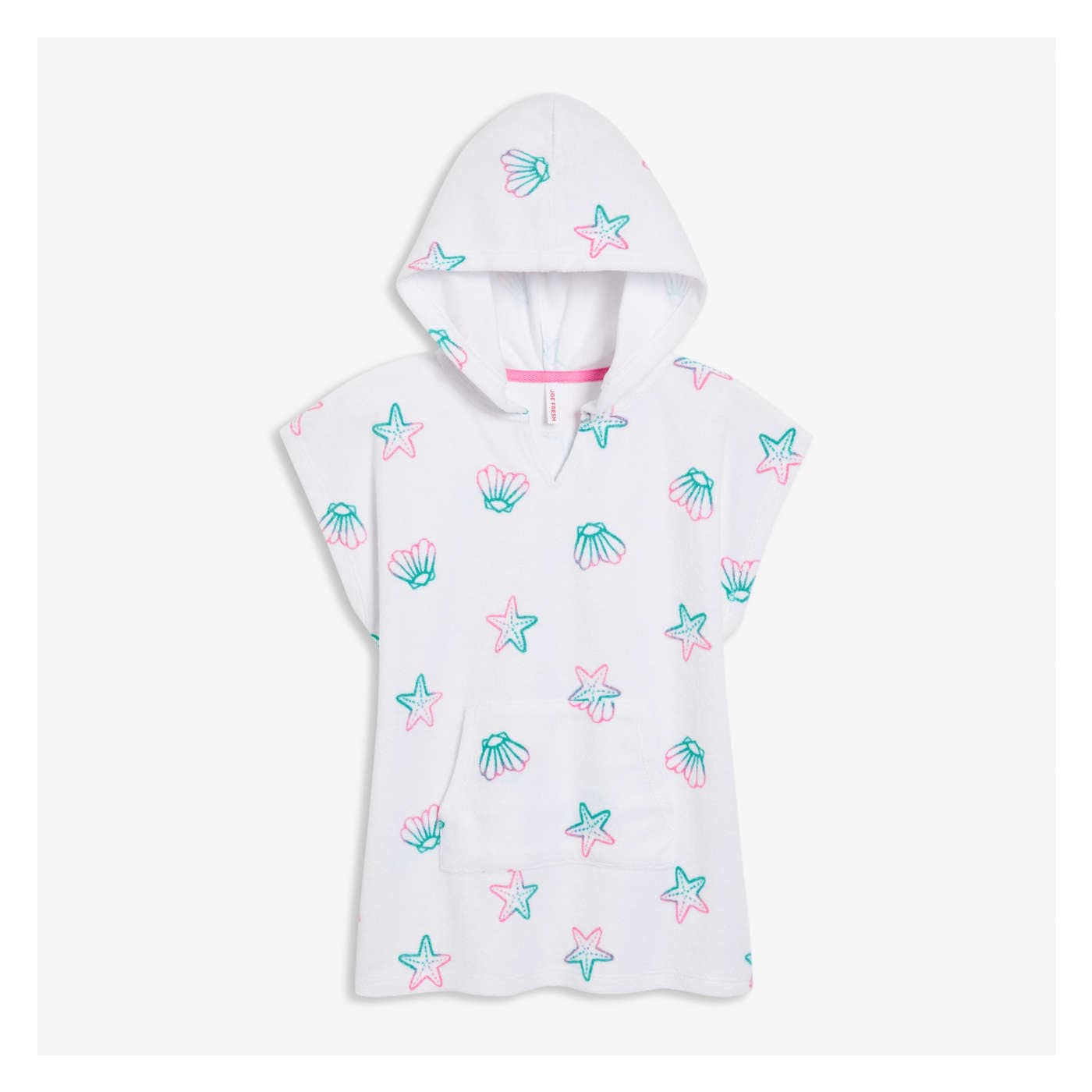 Toddler Girls' Hooded Cover-Up