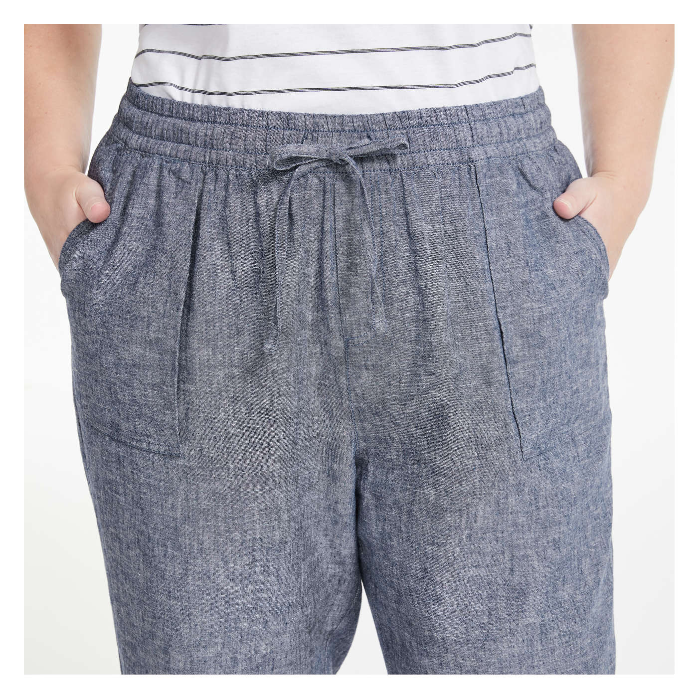 Women+ Linen-Blend Pant