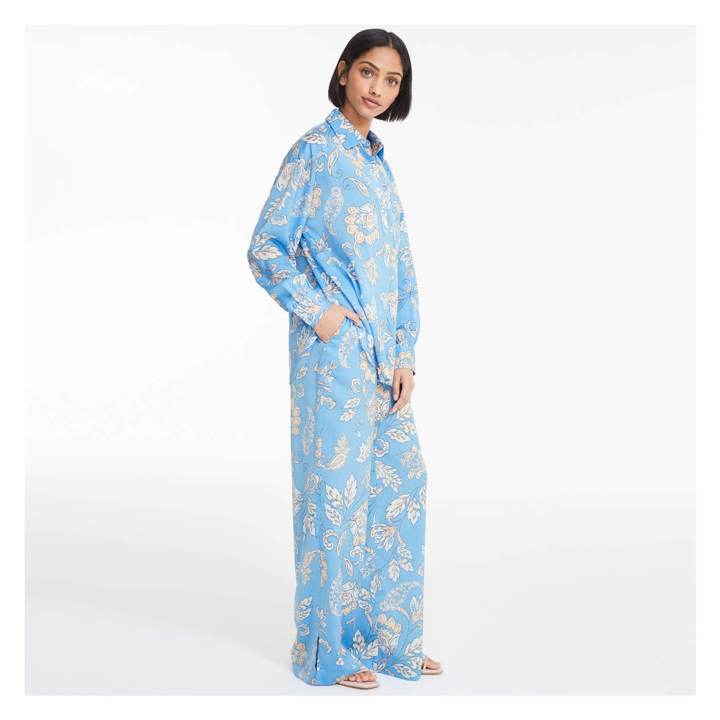 Flora Button-Down