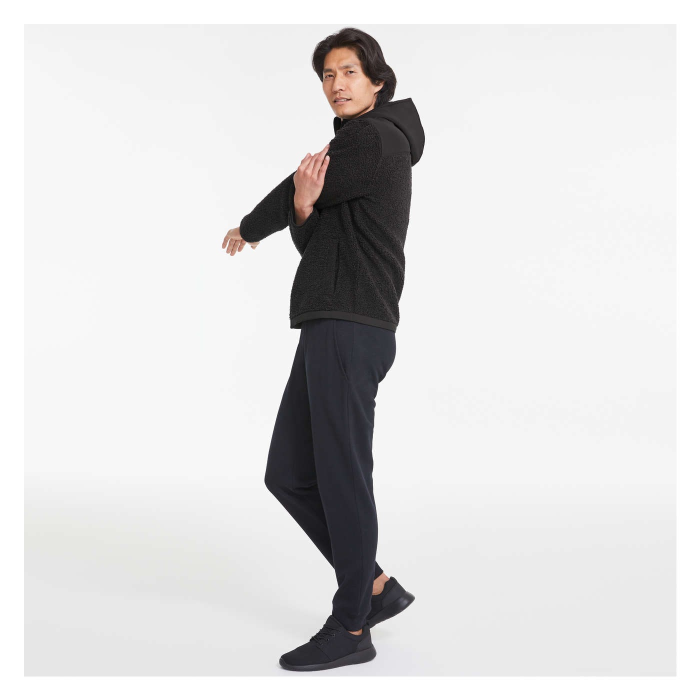Men's Faux Fur Active Jacket