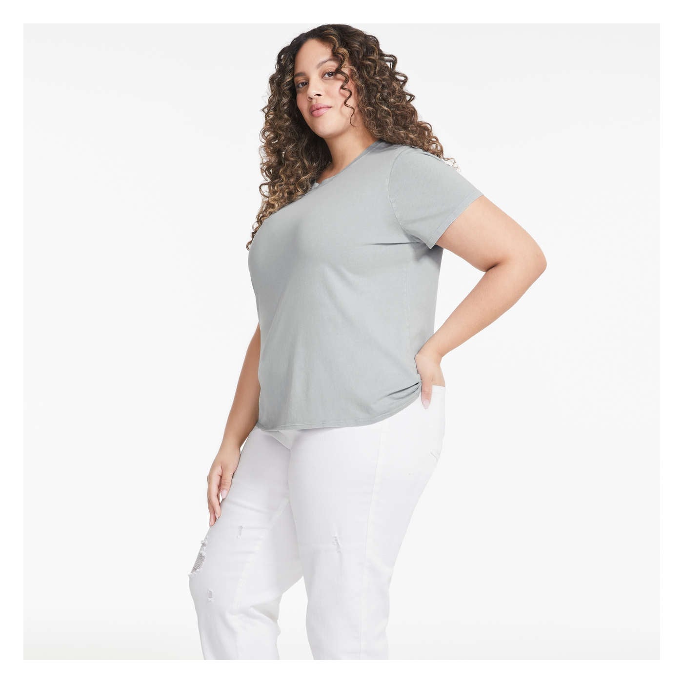 Women+ Crew Neck Tee