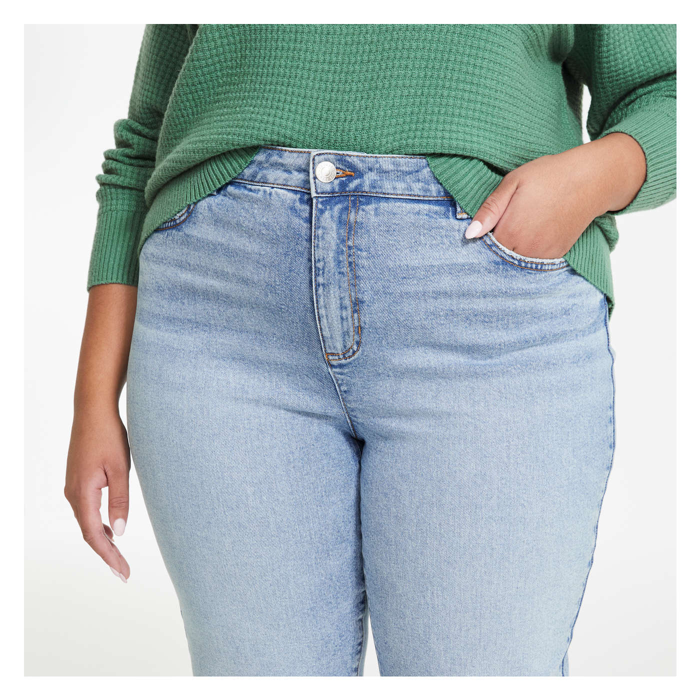 Women+ High Rise Straight Jean
