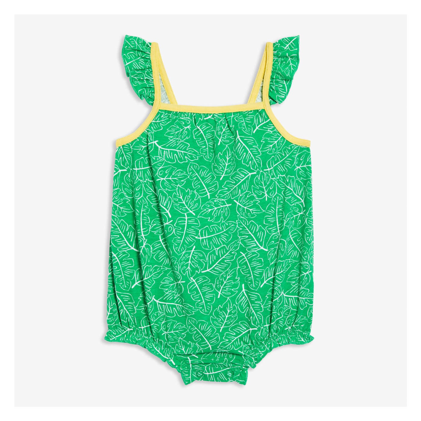 Baby Girls' Ruffle Strap Romper