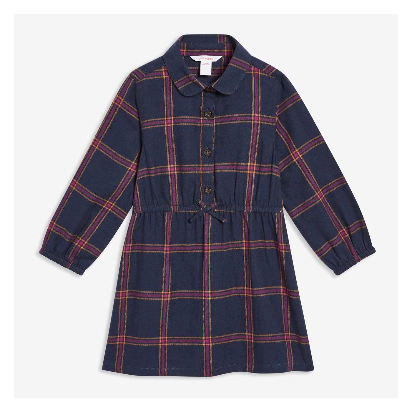 Toddler Girls' Flannel Dress