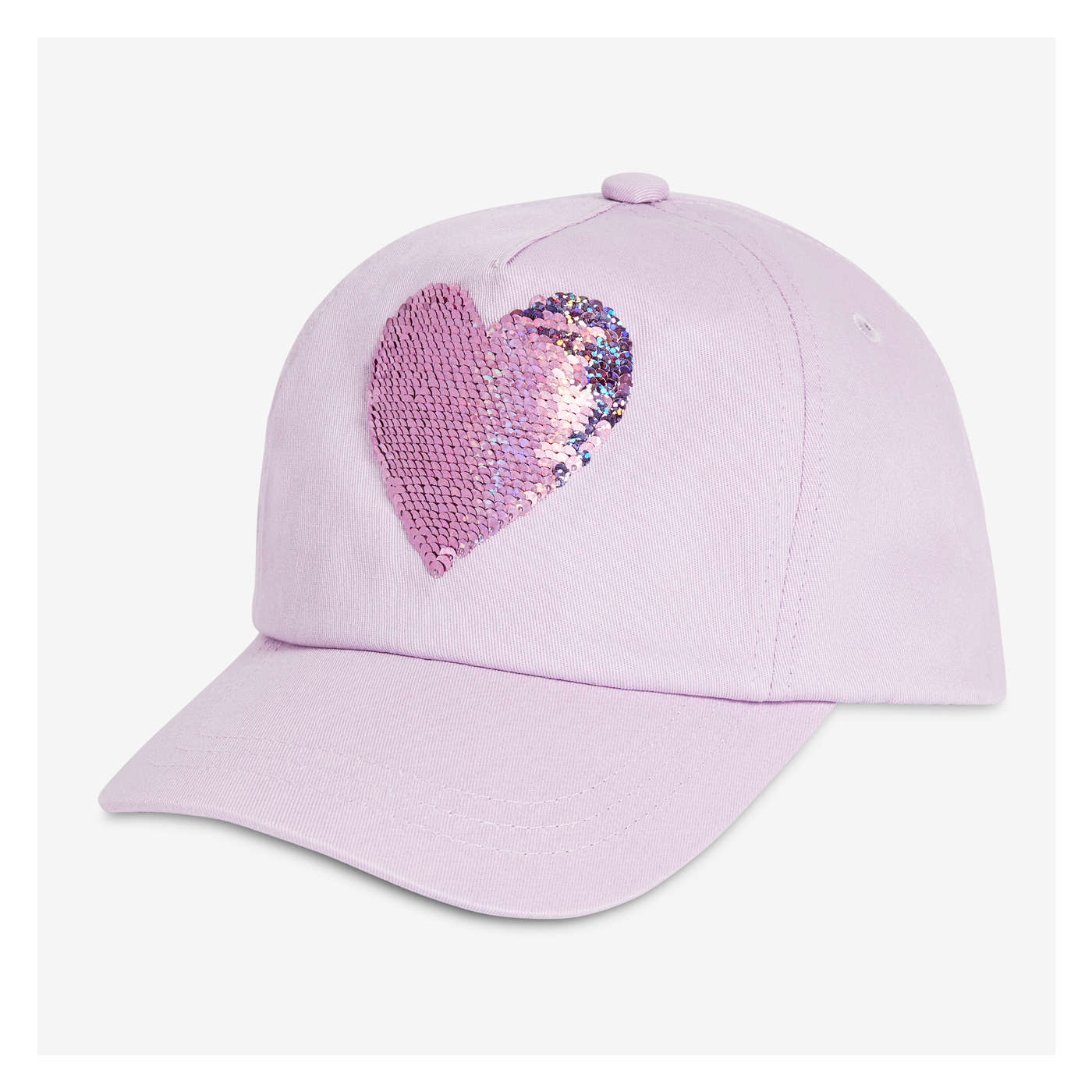 Kid Girls' Reversible Sequin Cap