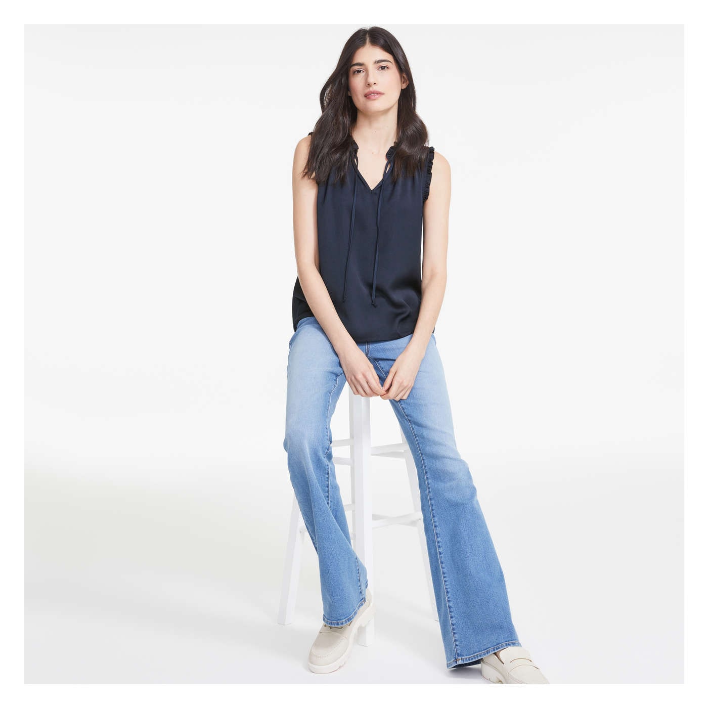 Split Neck Tank