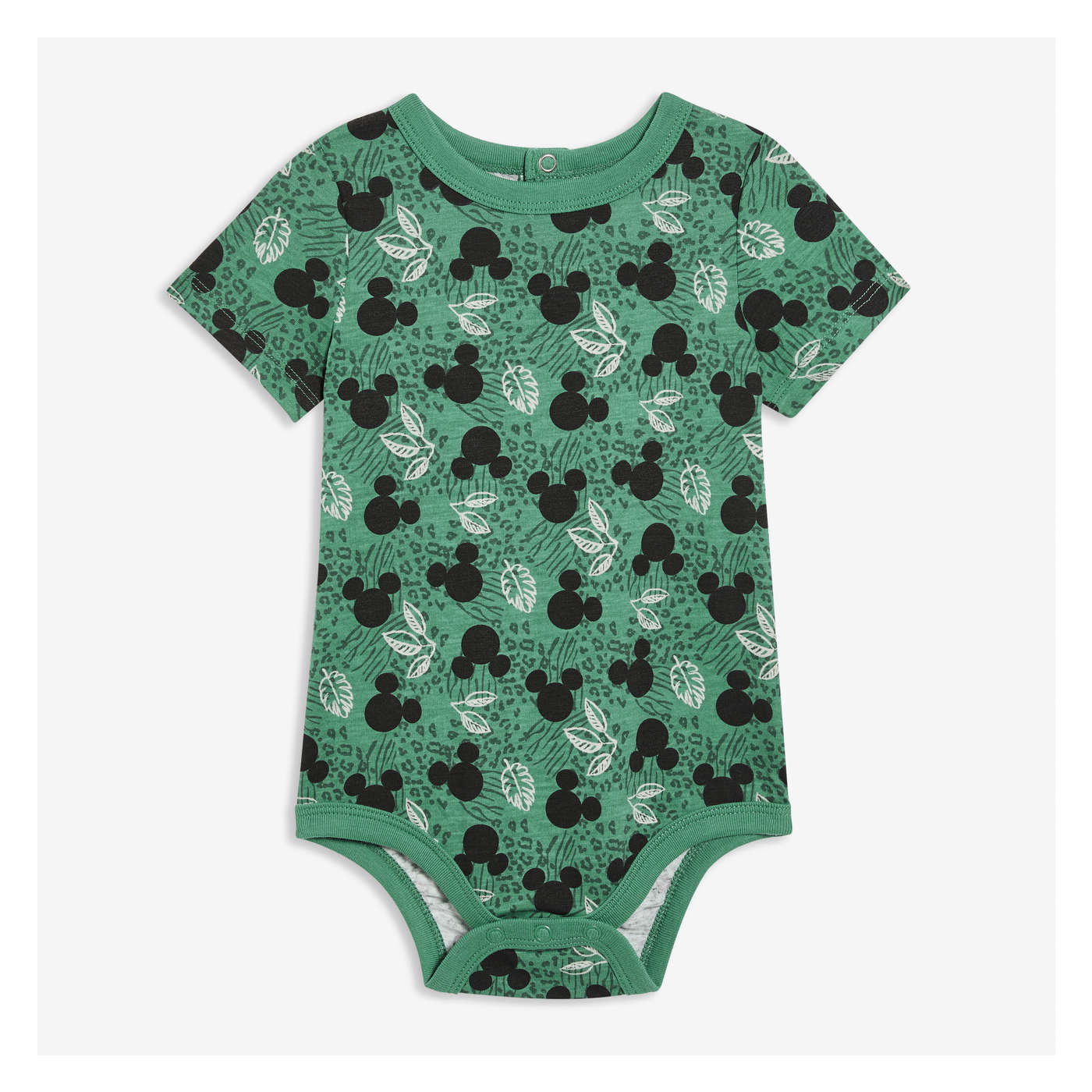 Disney Baby Mickey Mouse Print Bodysuit