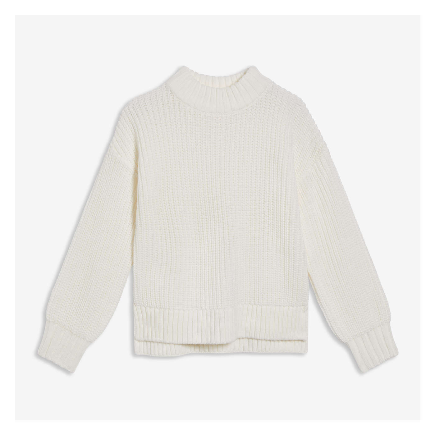 Kid Girls' Mock Neck Sweater