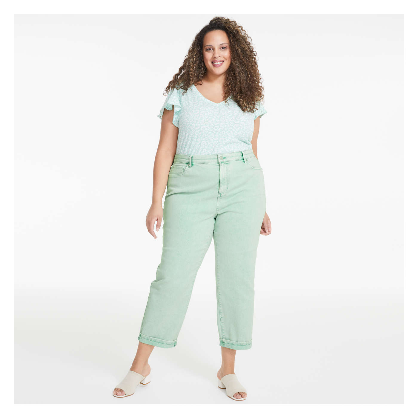 Women+ High Rise Straight Jean
