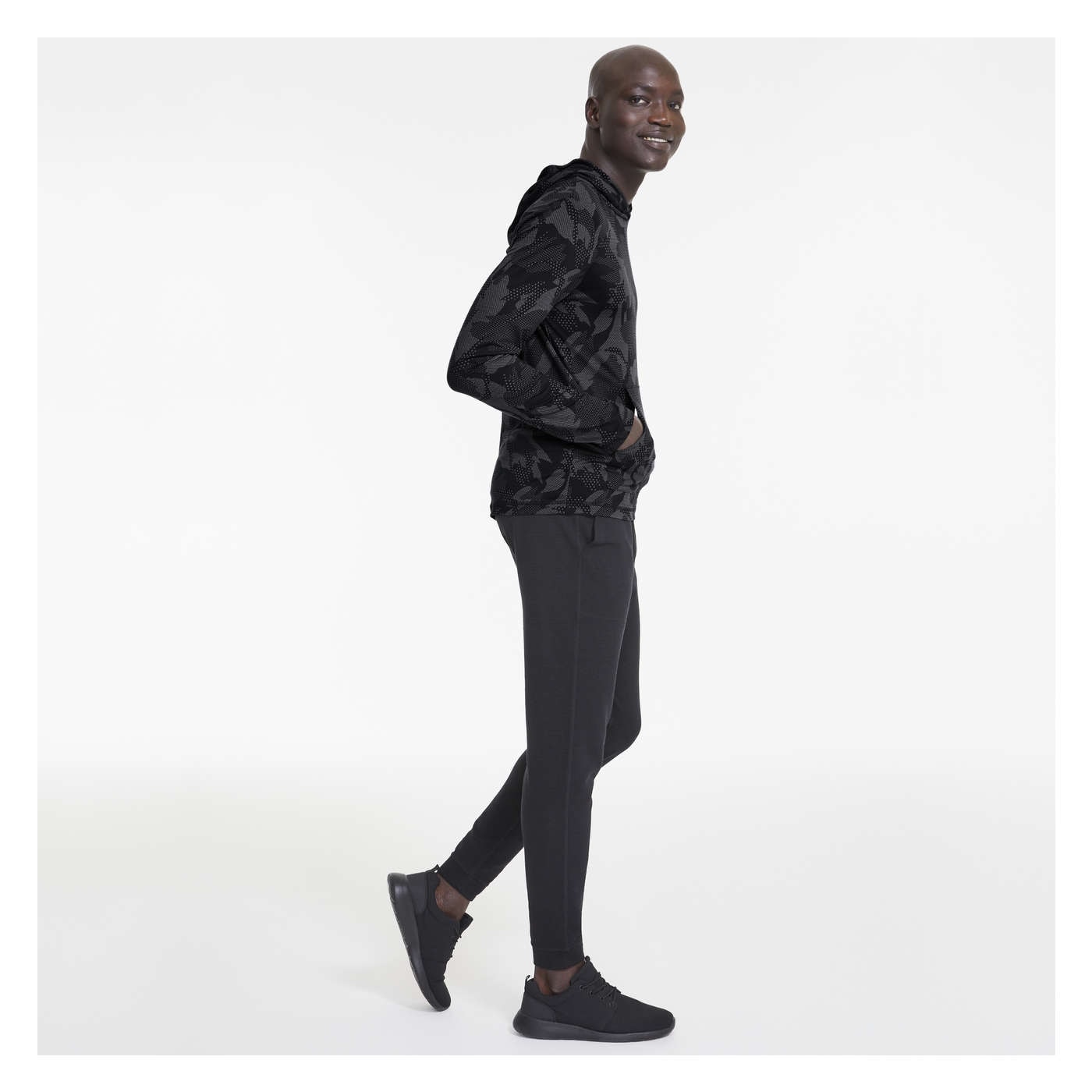 Men's Moisture-Wicking Active Hoodie