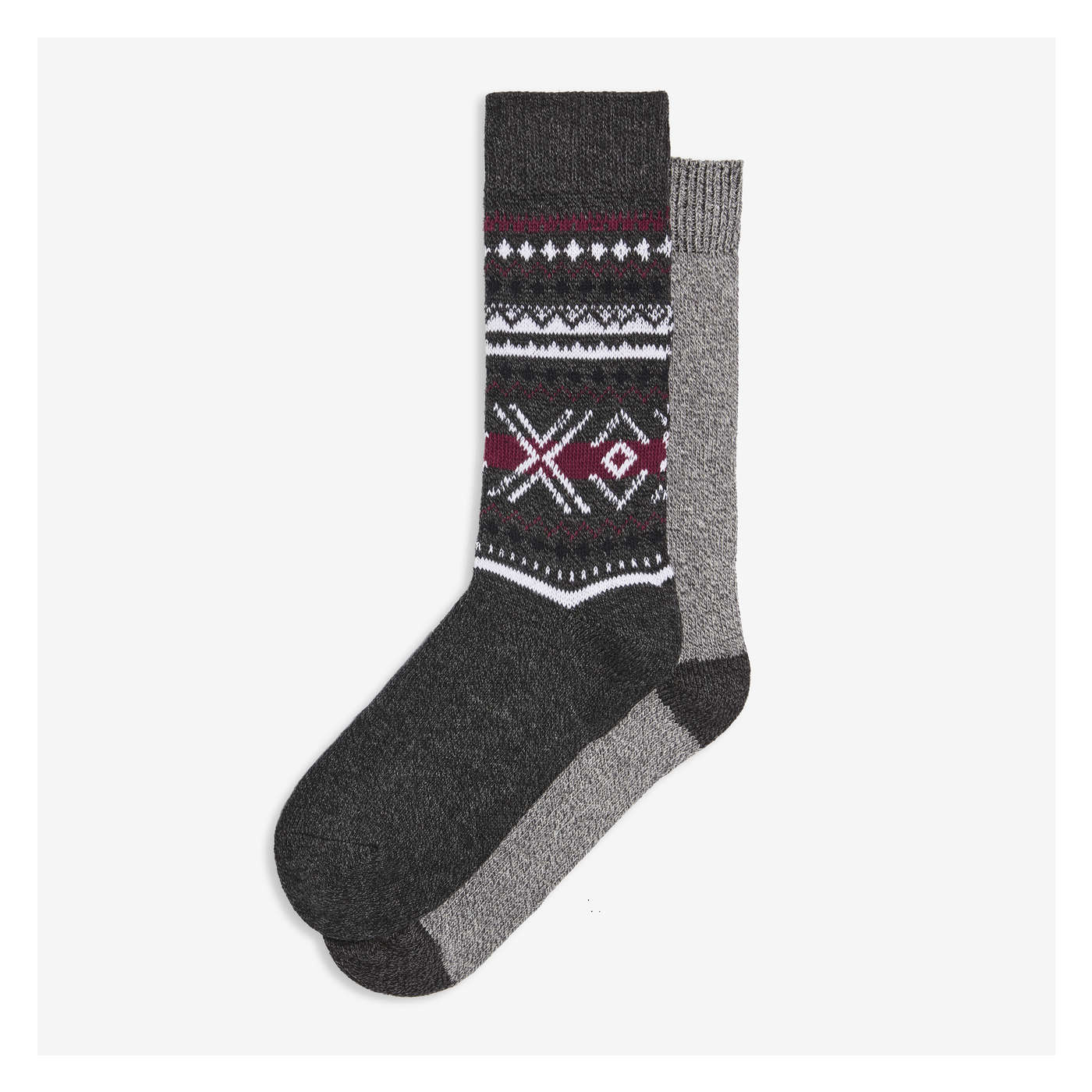 Men's 2 Pack Heavyweight Crew Socks