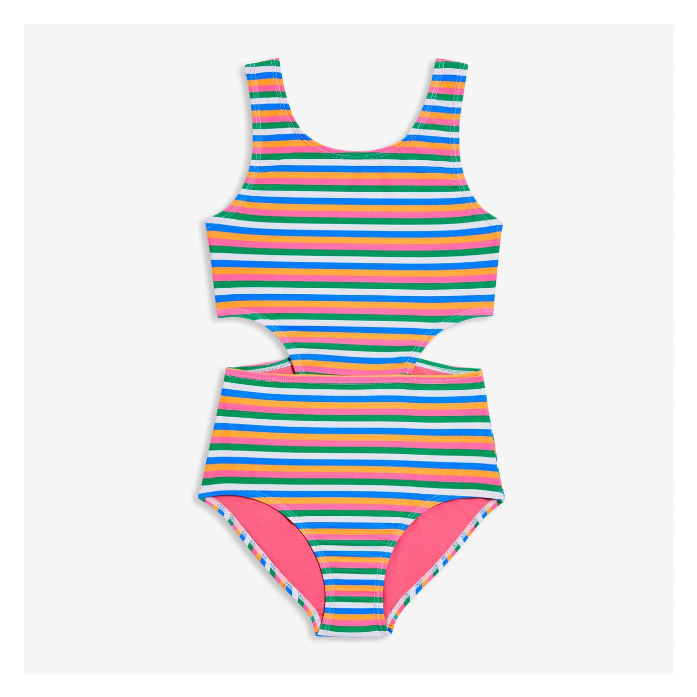 Kid Girls' Cut-Out Swimsuit