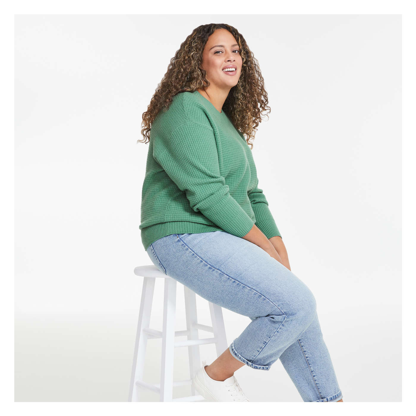 Women+ High Rise Straight Jean