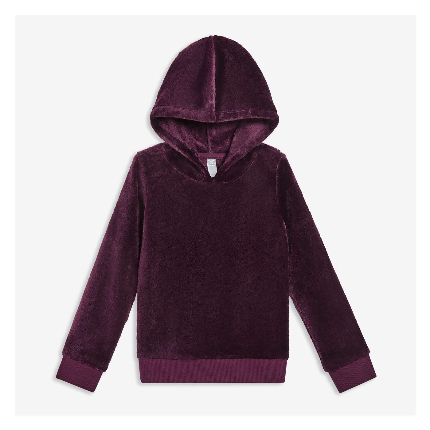 Kid Girls' Plush Fleece Hoodie