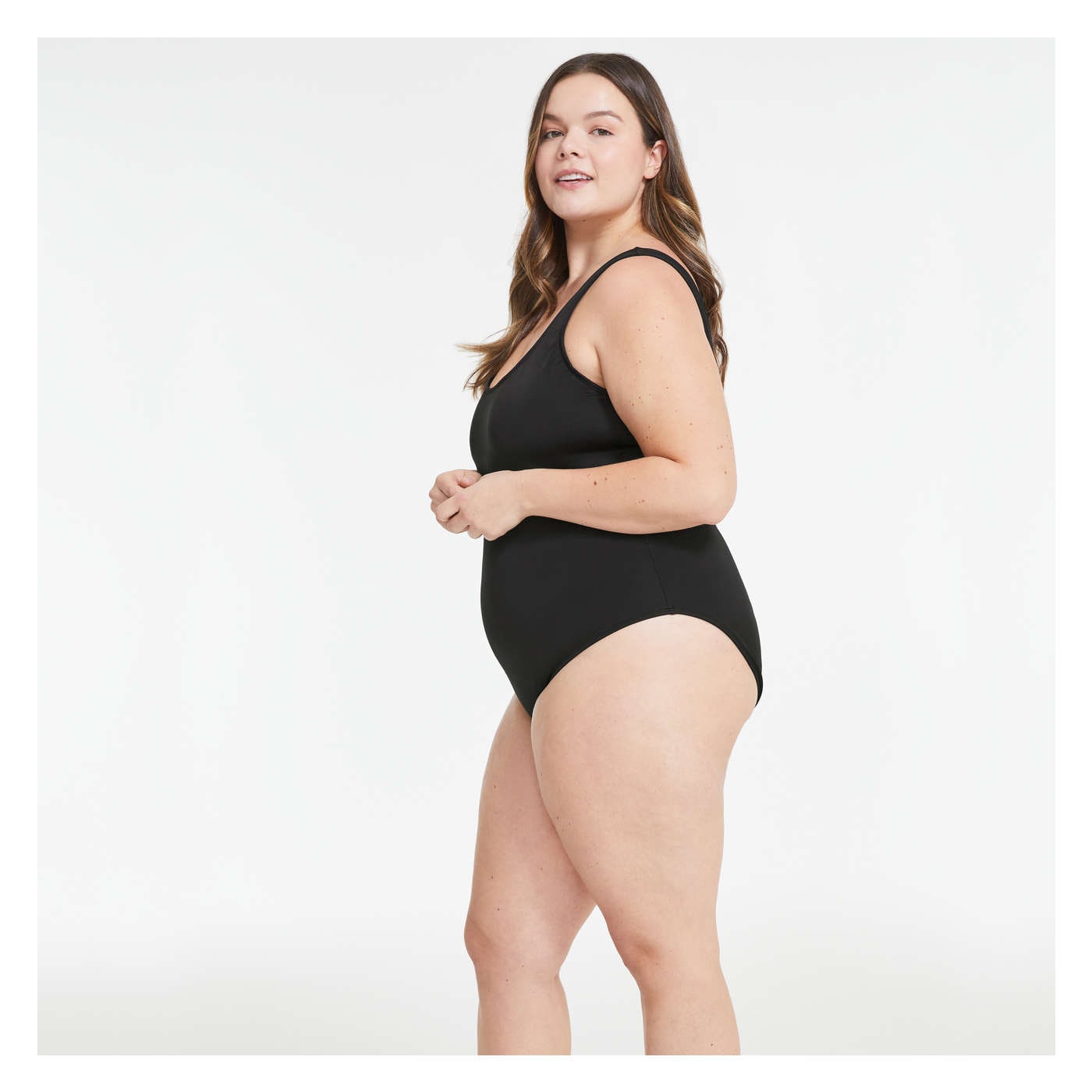 Women+ Scoop Neck Swimsuit