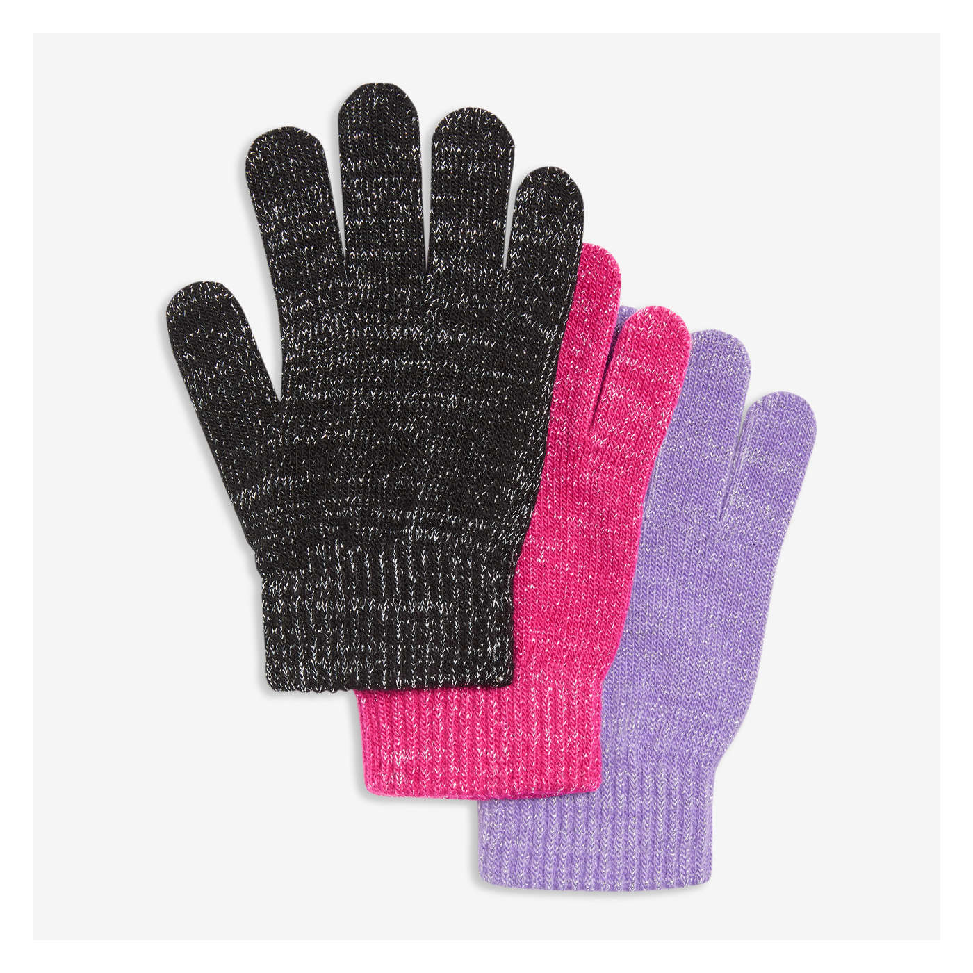 Kid Girls' 3 Pack Gloves