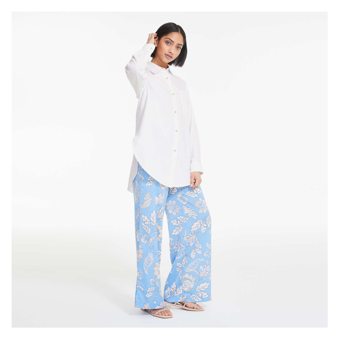 Breezy Button-Down