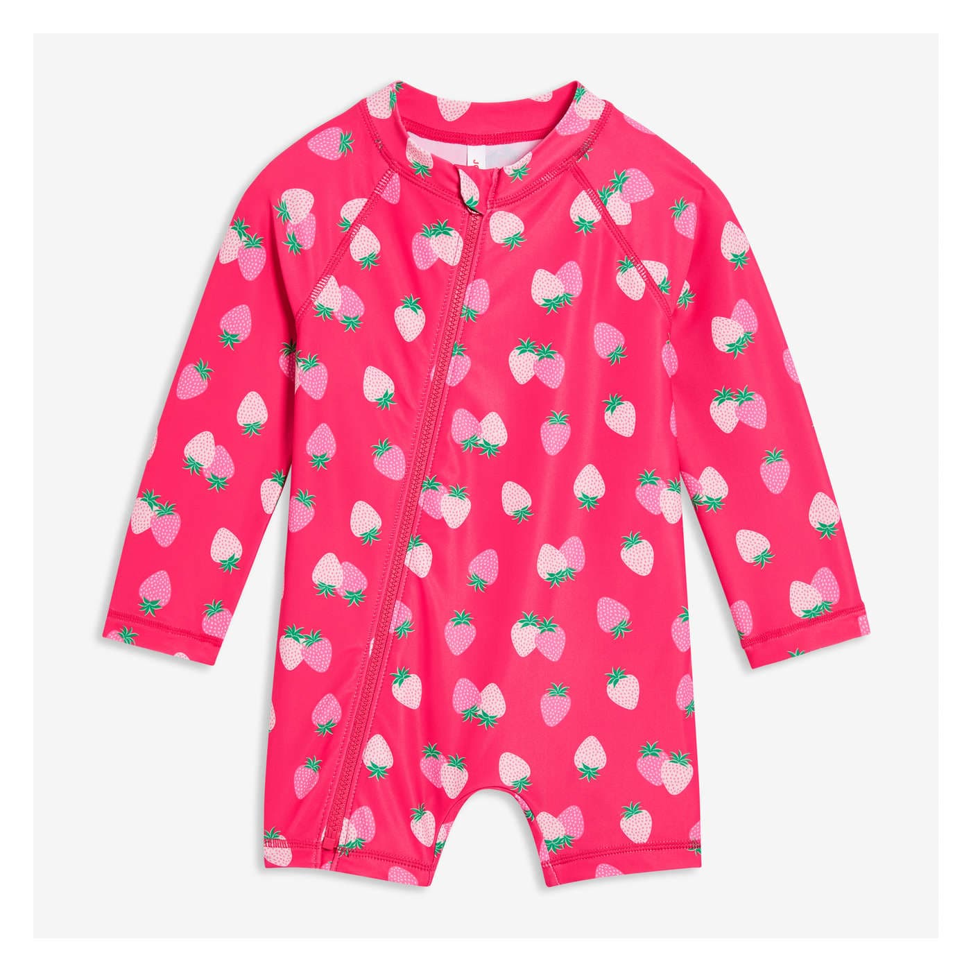 Baby Girls' Rash Guard Swimsuit