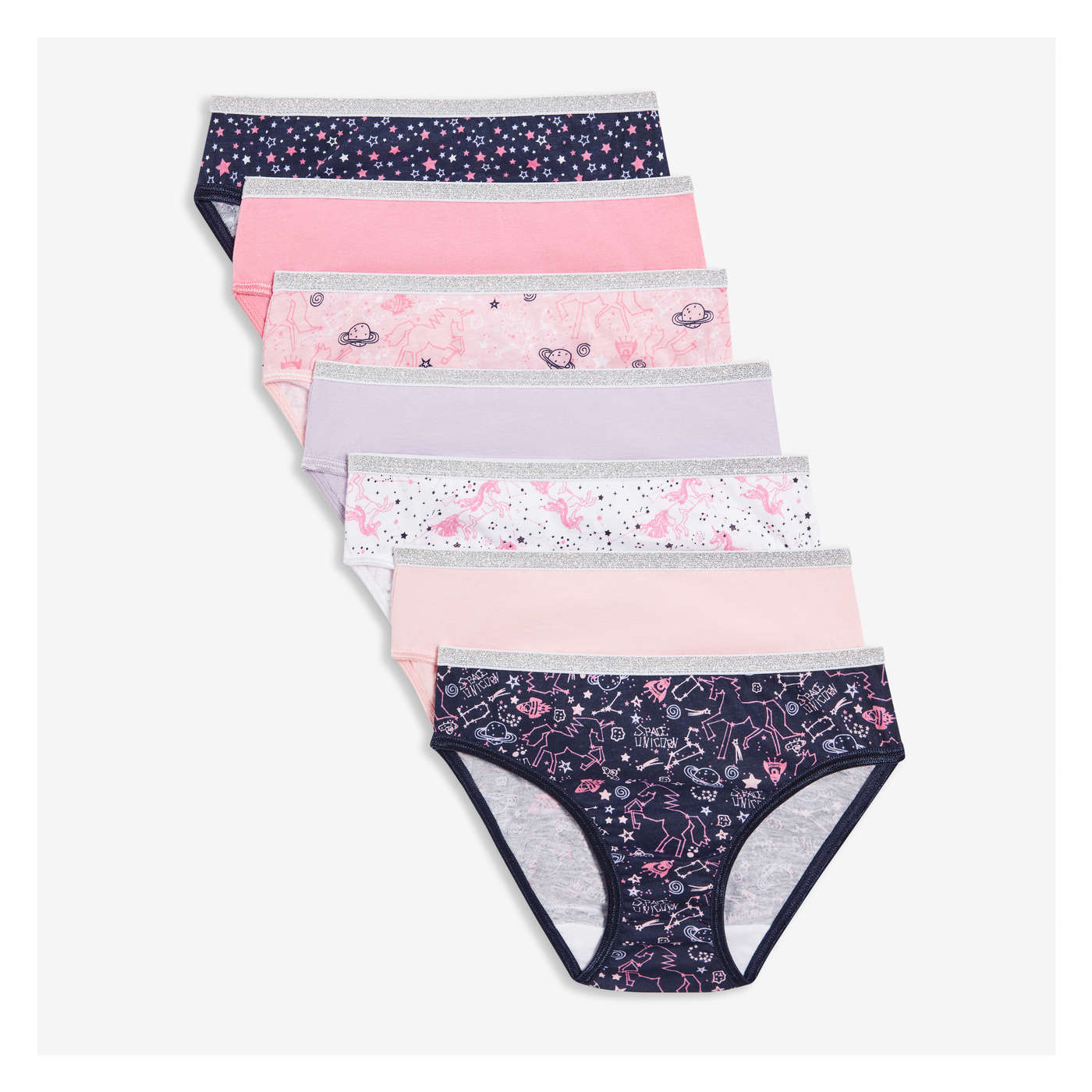 Kid Girls' 7 Pack Bikini