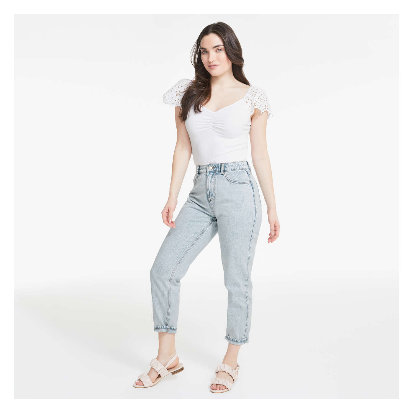 High Rise Mom Jean