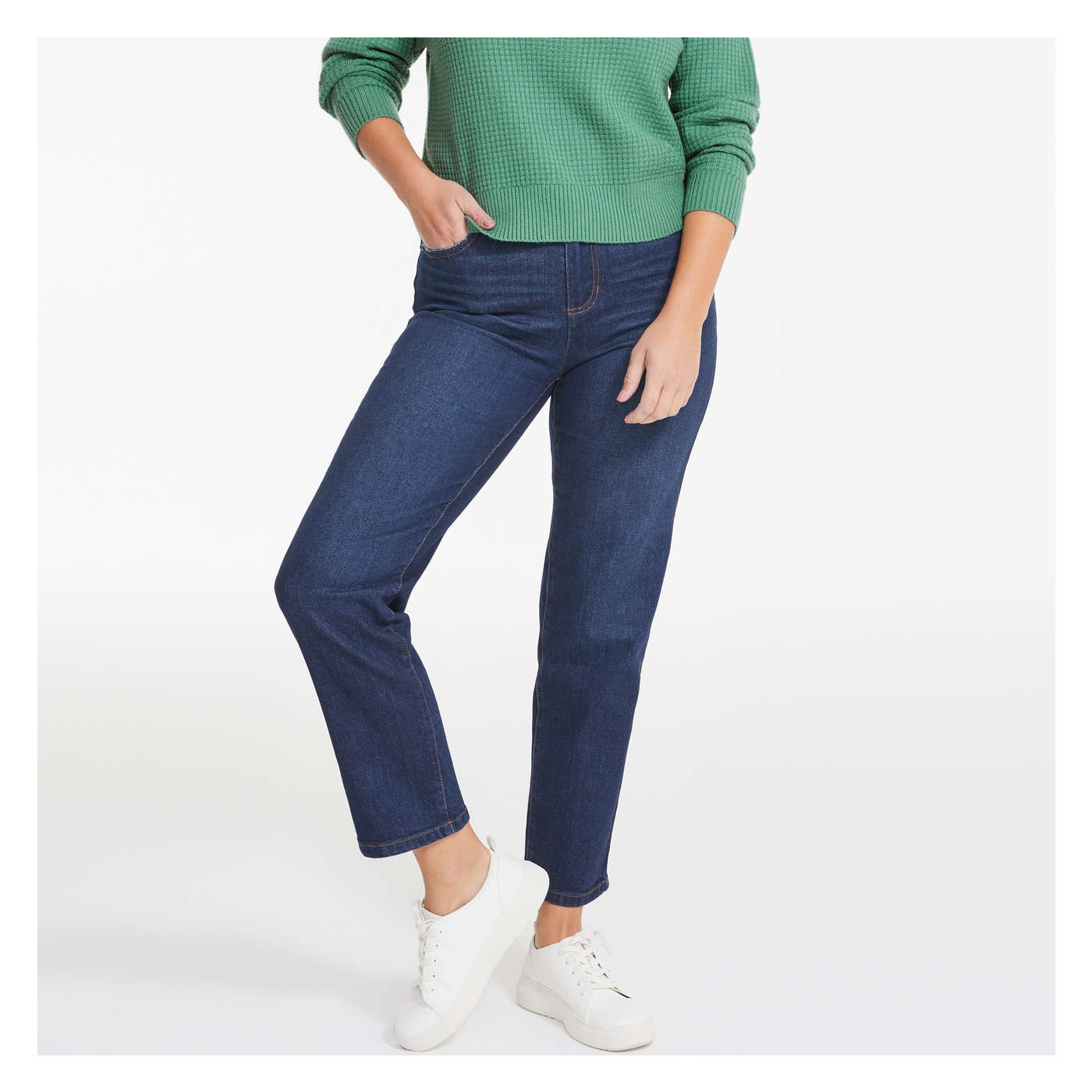 High Rise Straight Jean