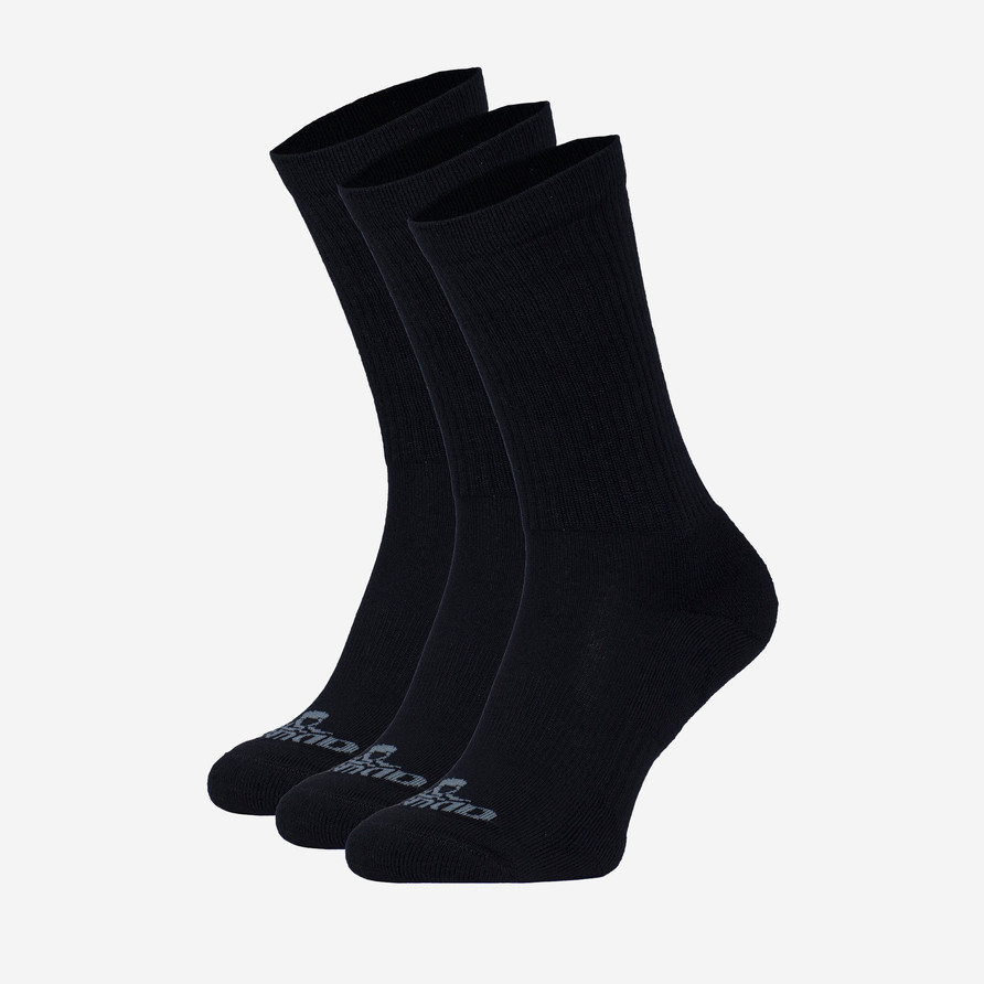 Hiking Sock Crew 3-Pack | Black