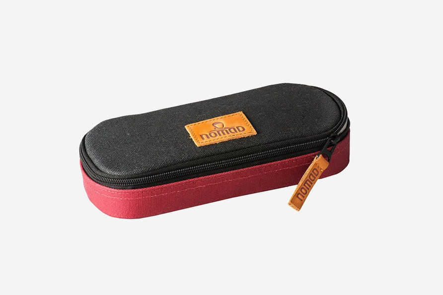 Hard Cover Pencil Case | Biking red