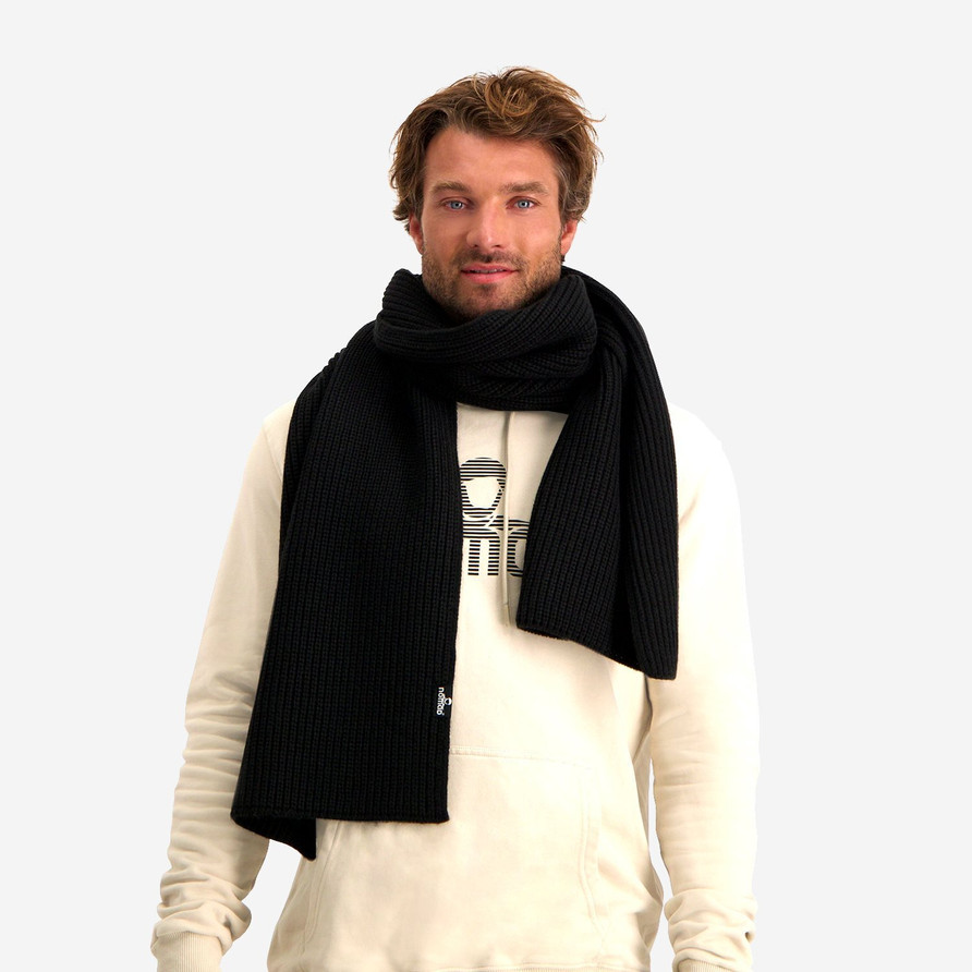 Turoa Scarf Men | Black
